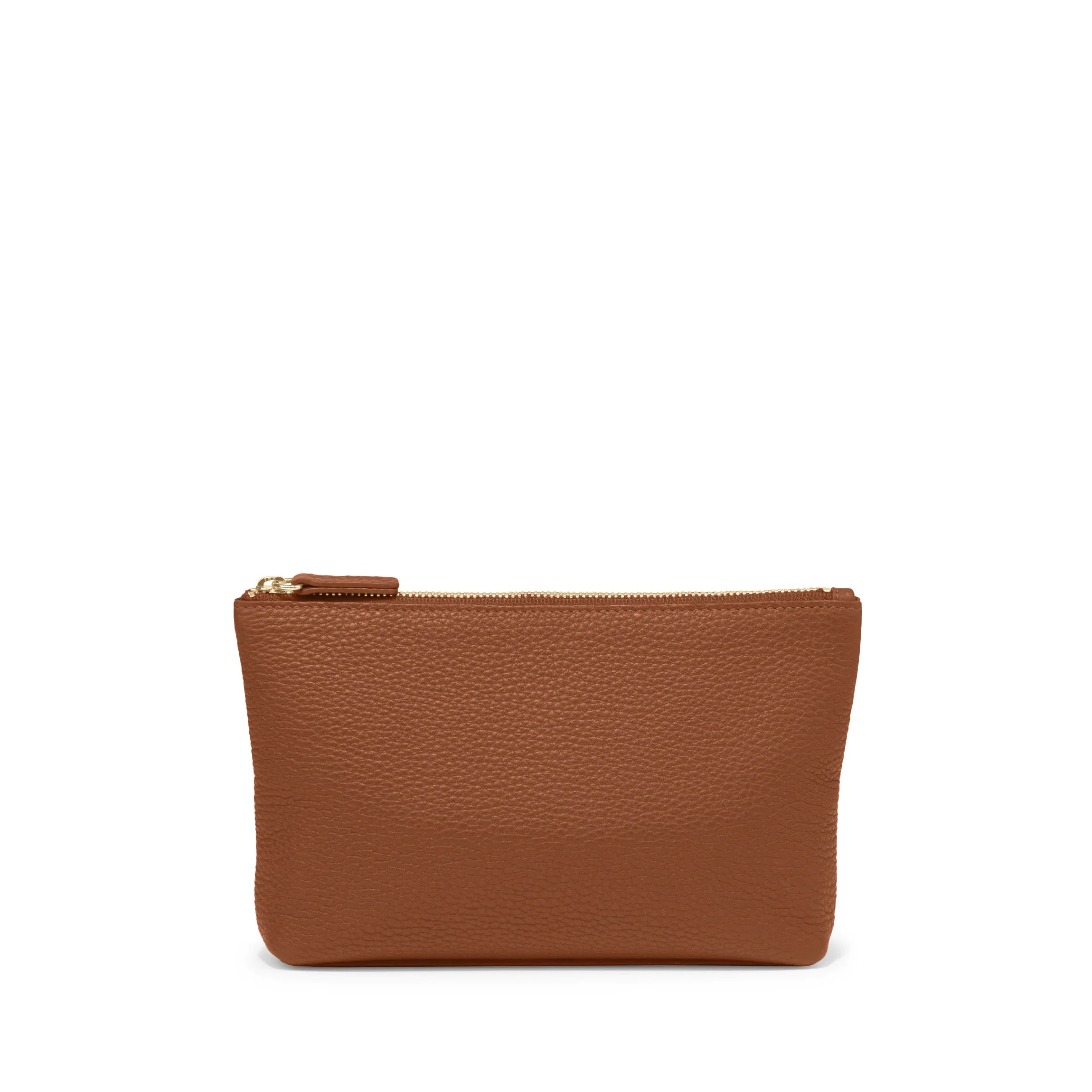 Small Accessories Pouch Saddle Brown - Image 4