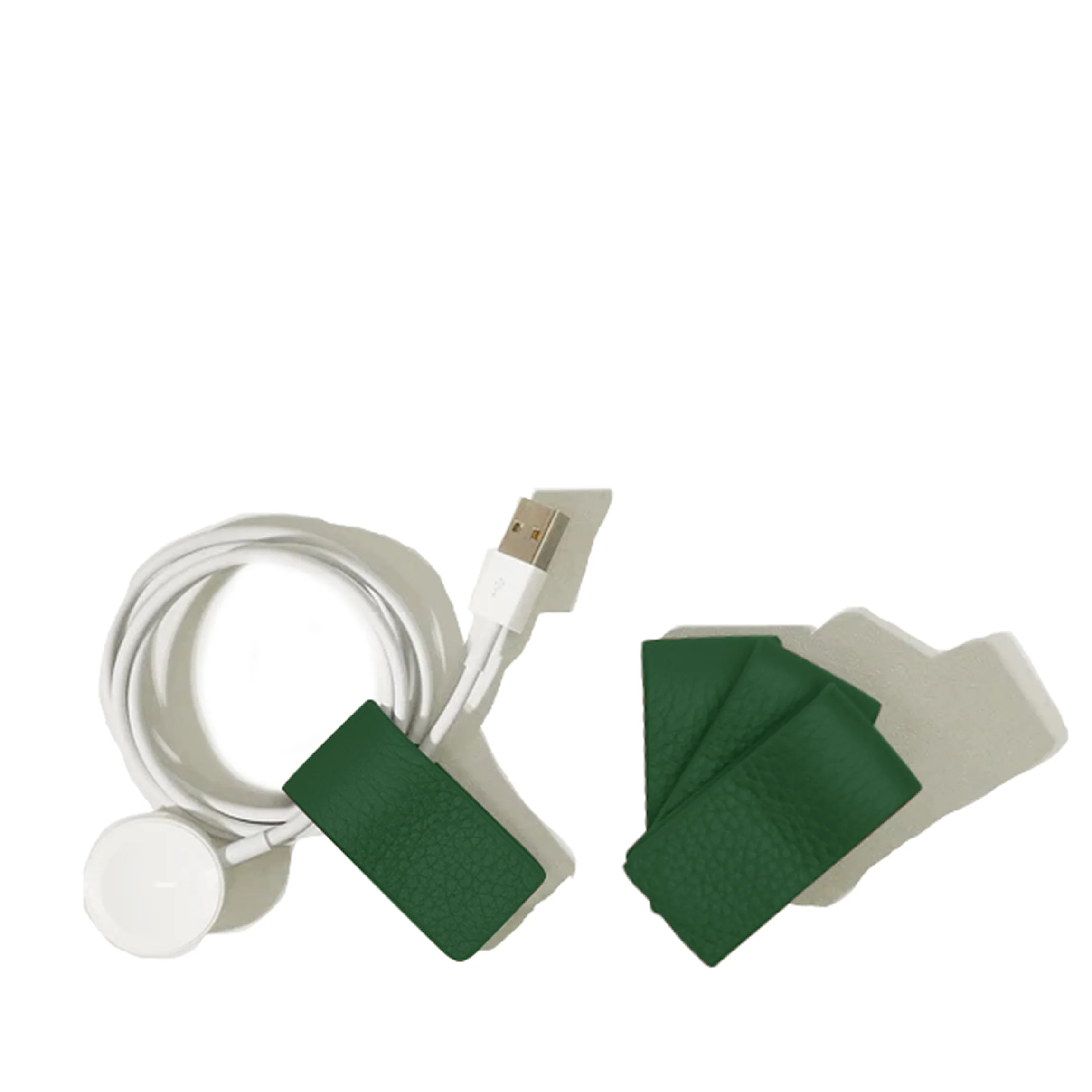 Small Cord Wrap Set Fairway Green - Image 2