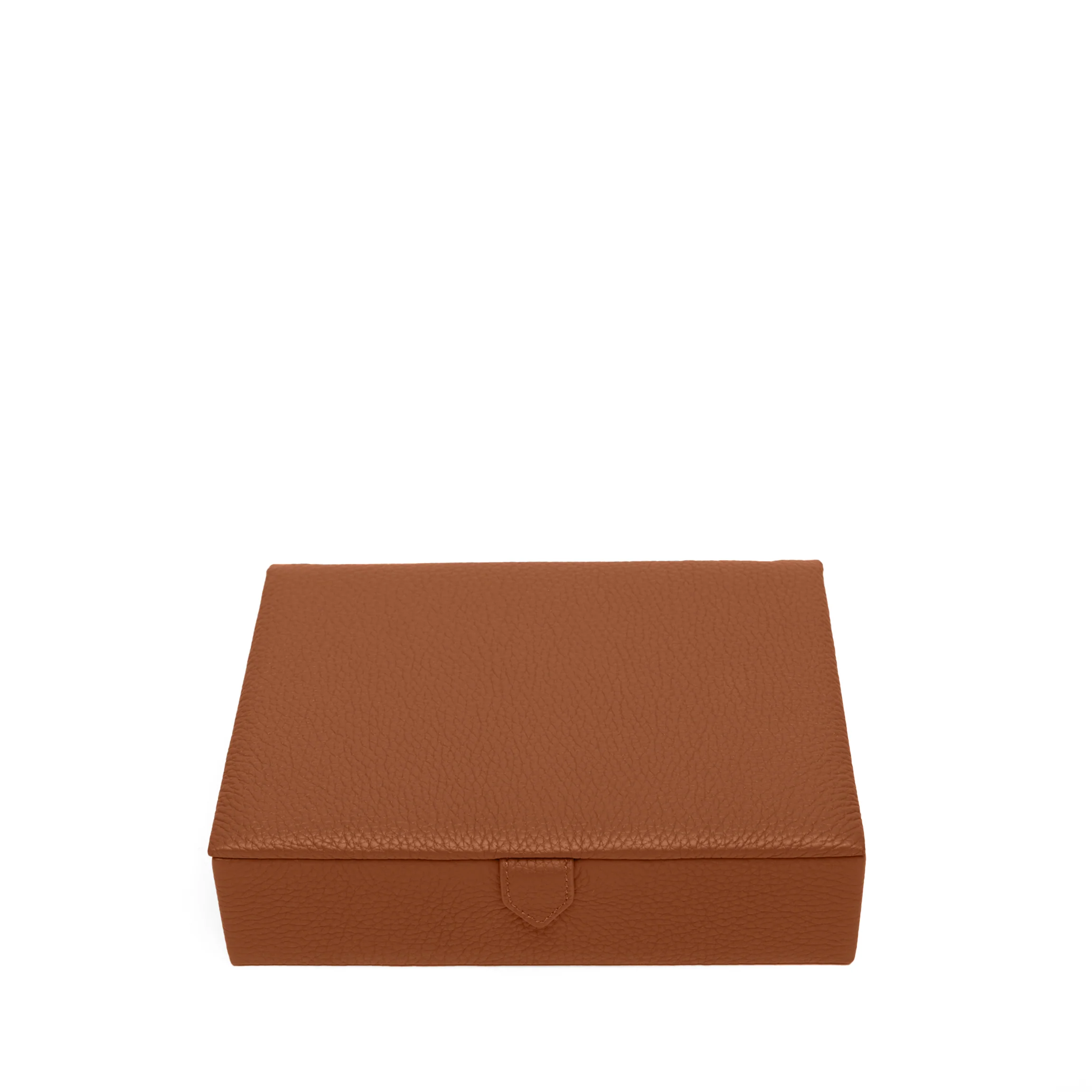 Small Jewelry Box Saddle Brown - Image 4