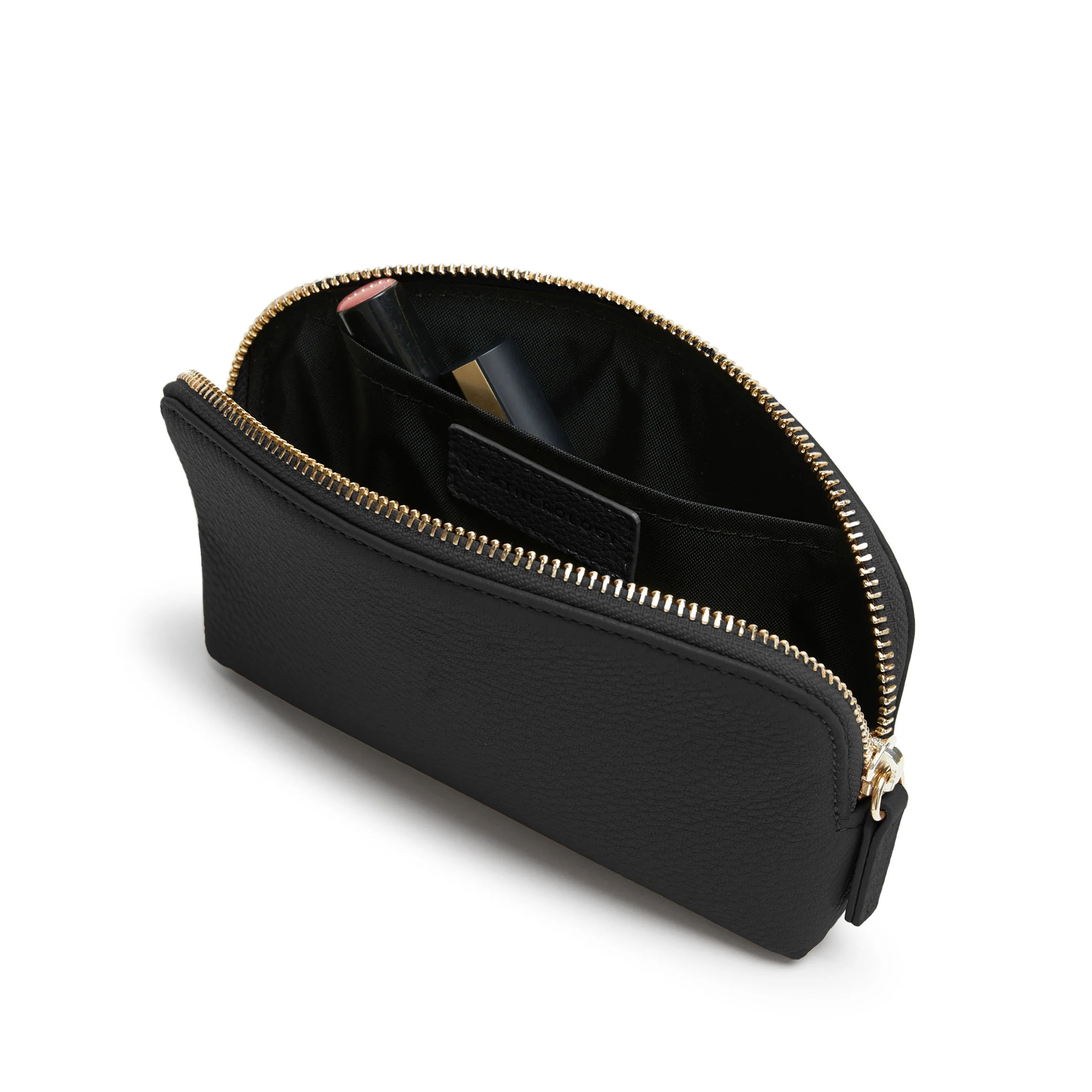 Small Makeup Pouch Black Pebble - Image 3
