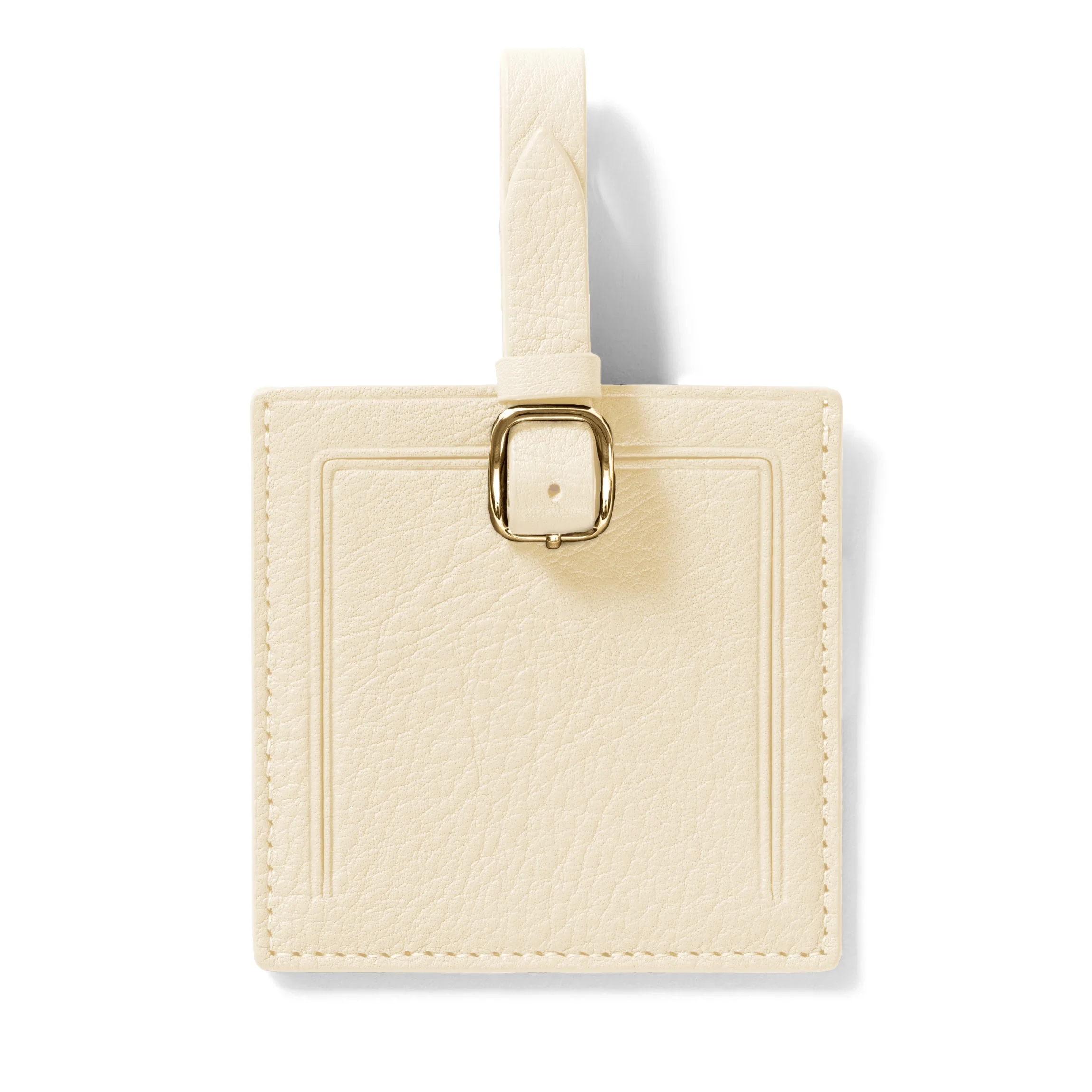 Small Square Luggage Tag Sand