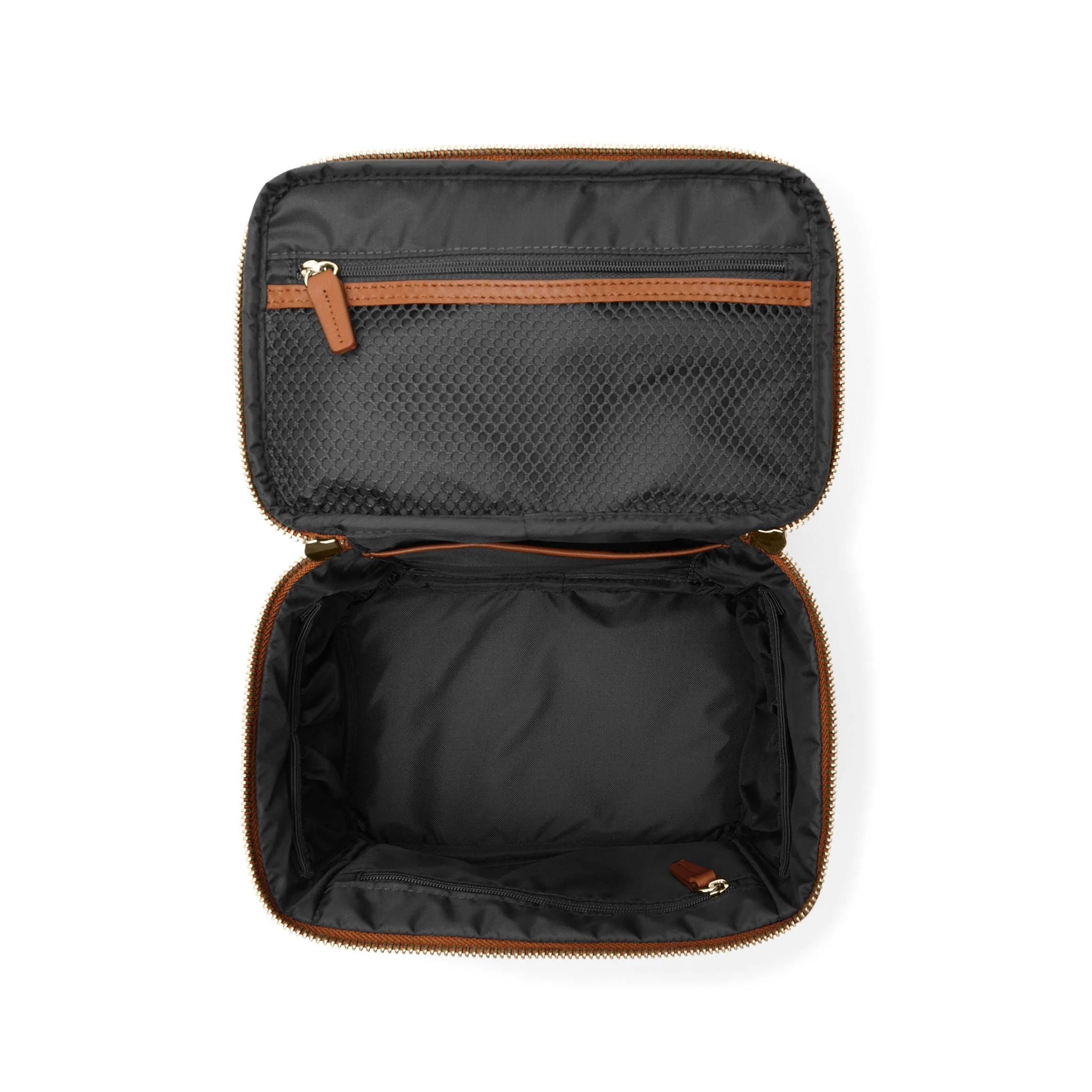Small Train Case Cognac - Image 3