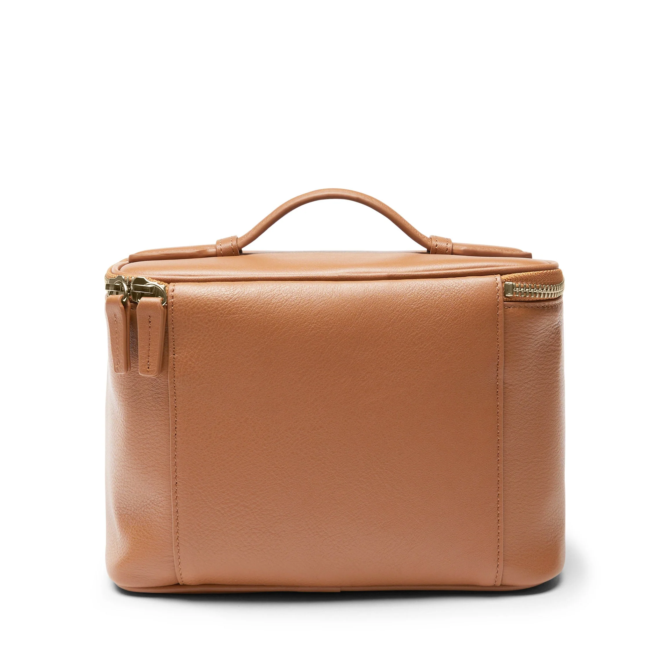 Small Train Case Cognac - Image 5