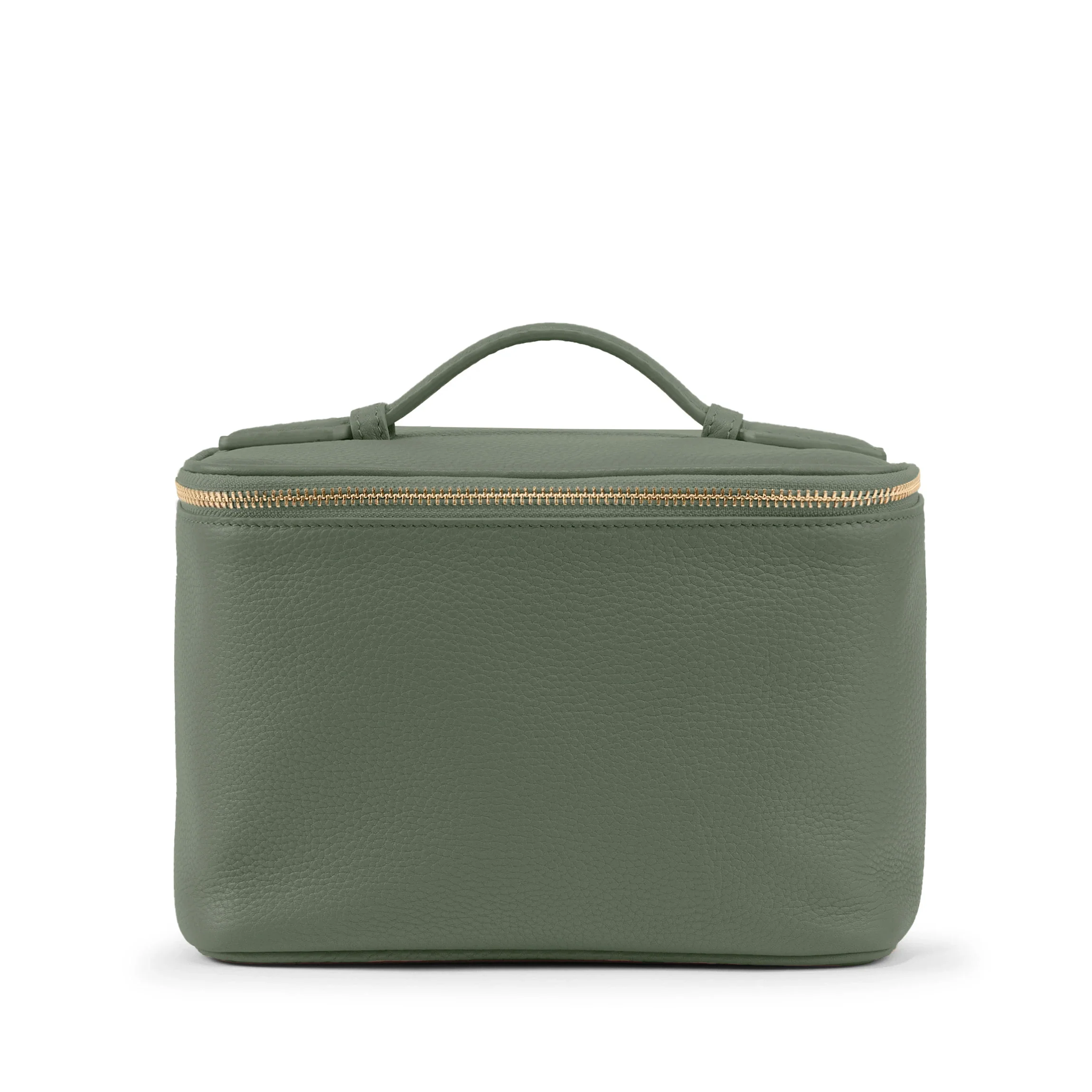 Small Train Case Moss