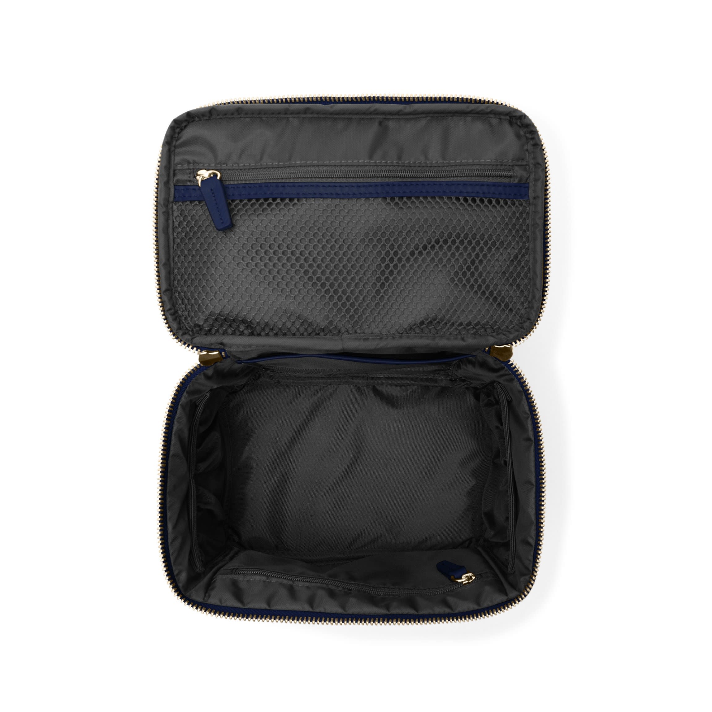 Small Train Case Navy Blue - Image 3