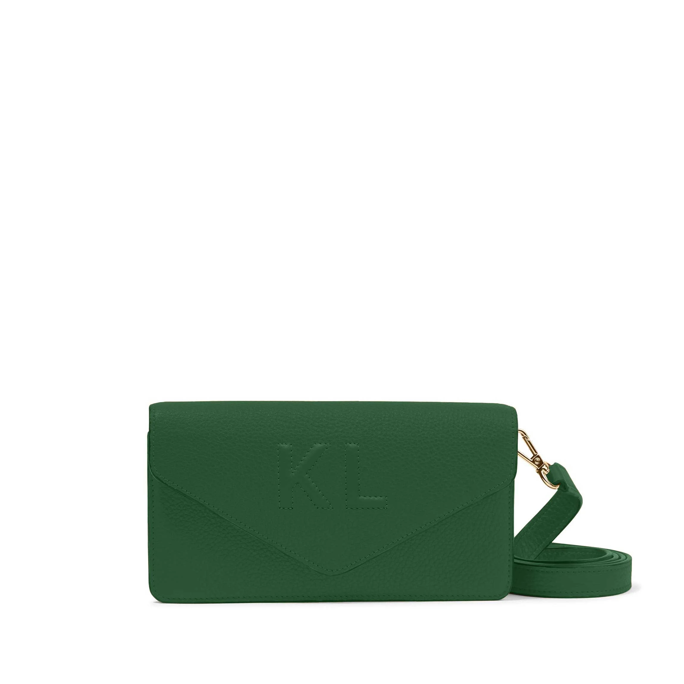 Small Willow Envelope Crossbody Fairway Green