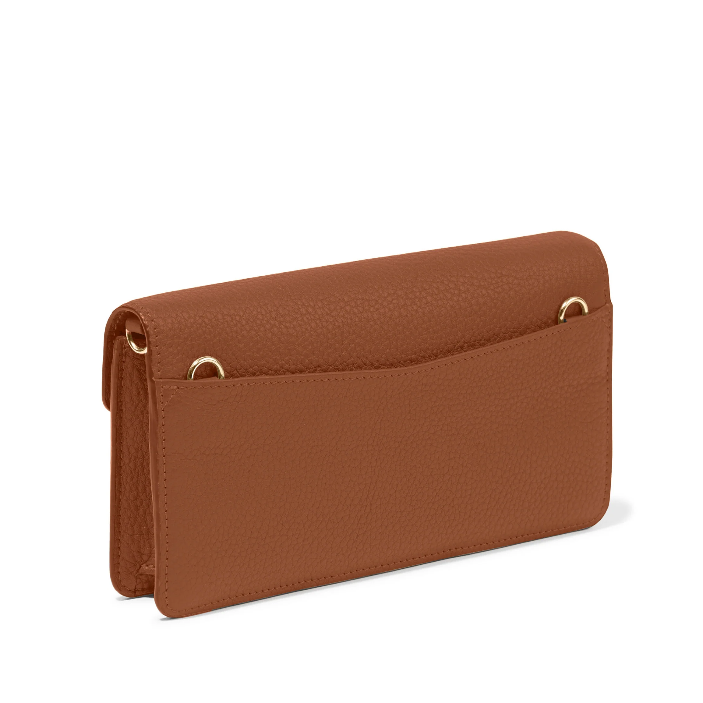Small Willow Envelope Saddle Brown - Image 4