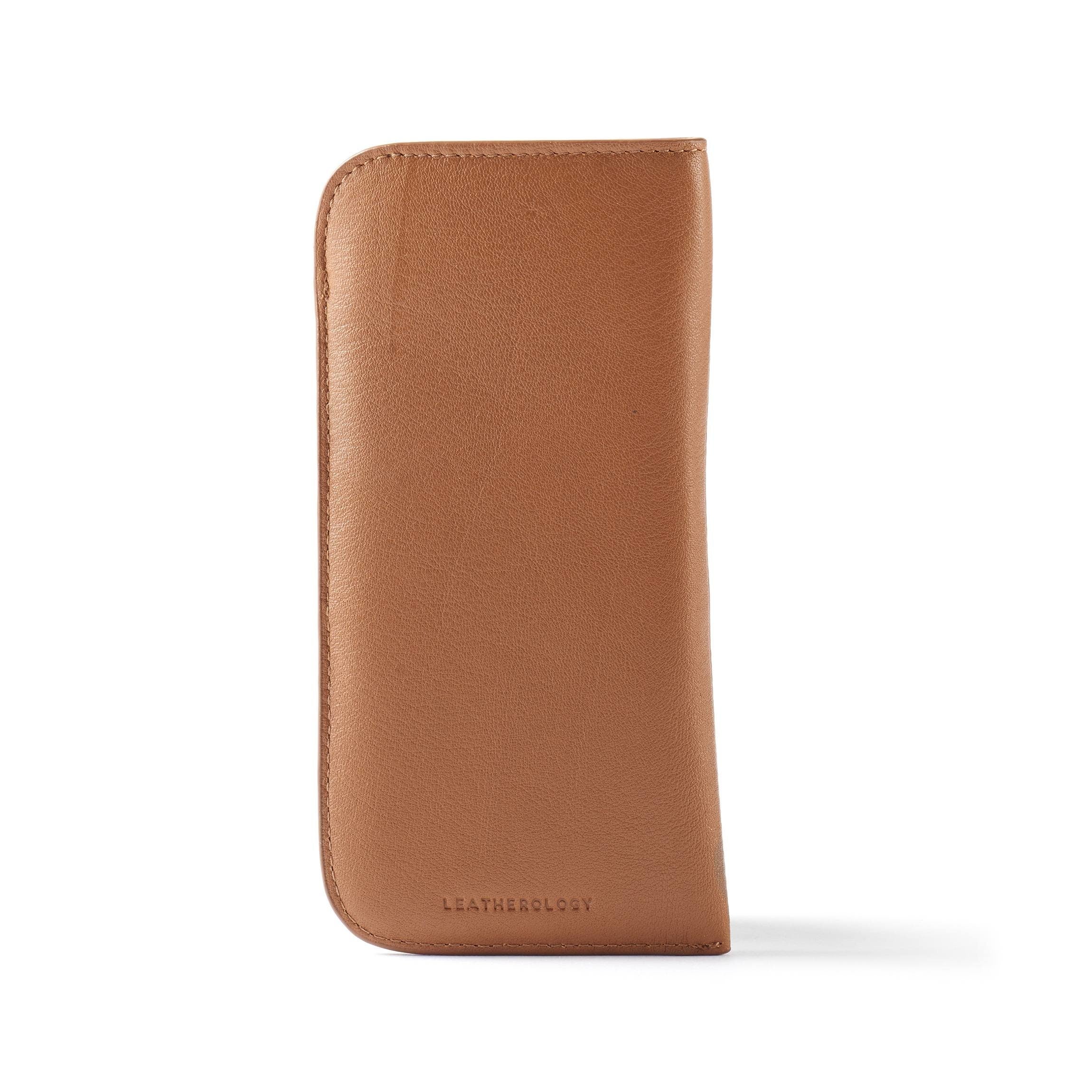 Soft Eyeglass Case Cognac - Image 3