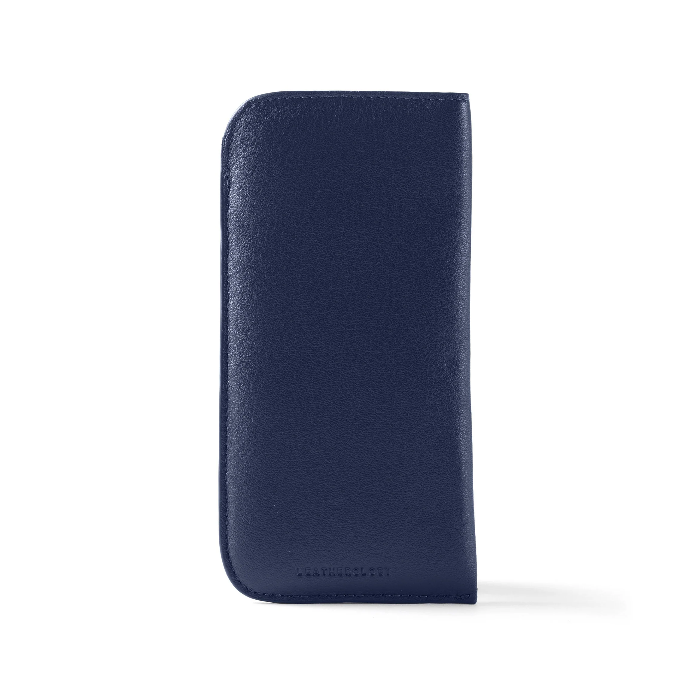 Soft Eyeglass Case Navy Blue - Image 3