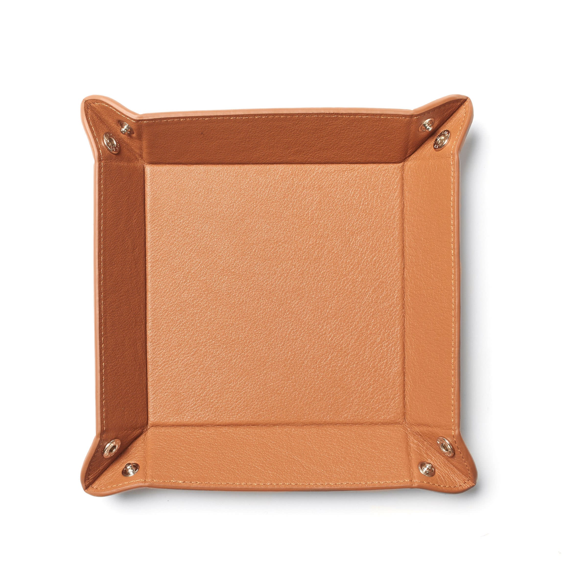 Square Valet Tray Cognac - Image 3