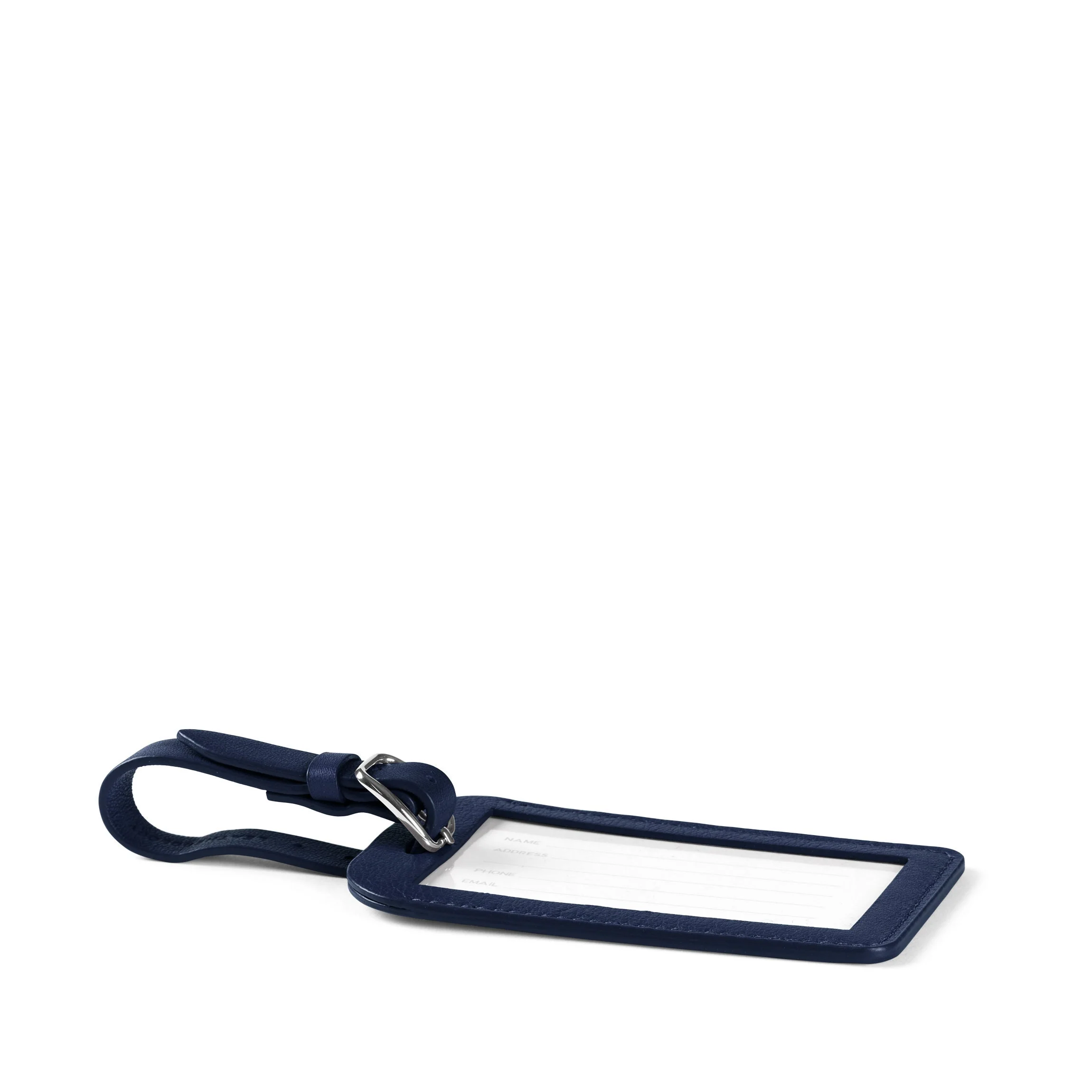 Standard Luggage Tag Navy Blue - Image 2