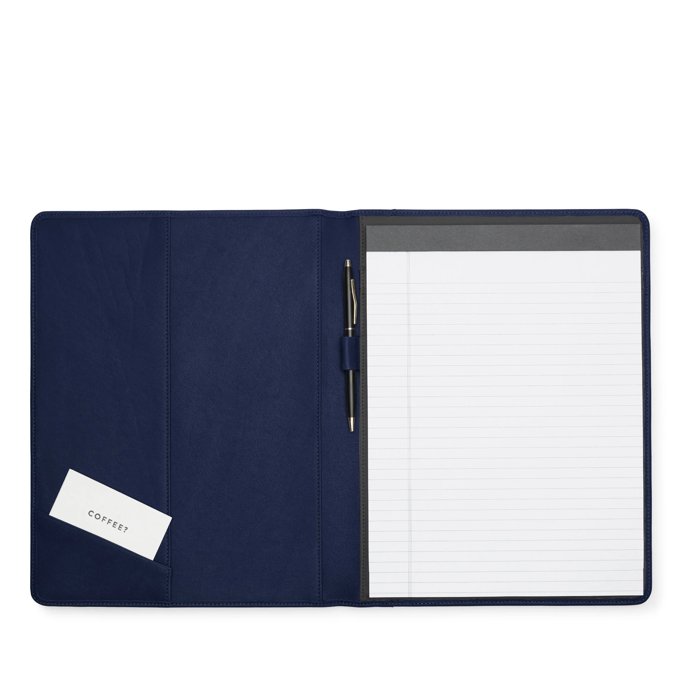 Standard Padfolio Navy Blue