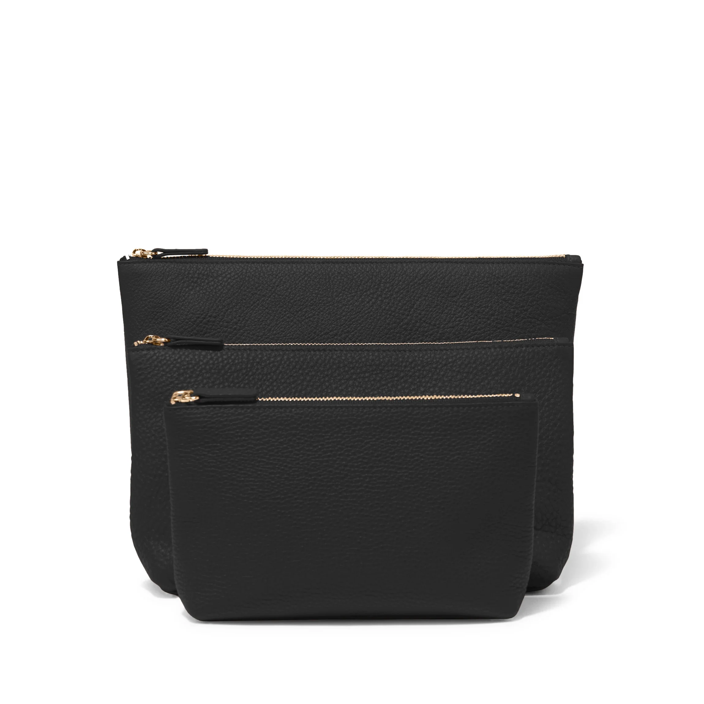 Standing Pouch Trio Black Pebble - Image 3