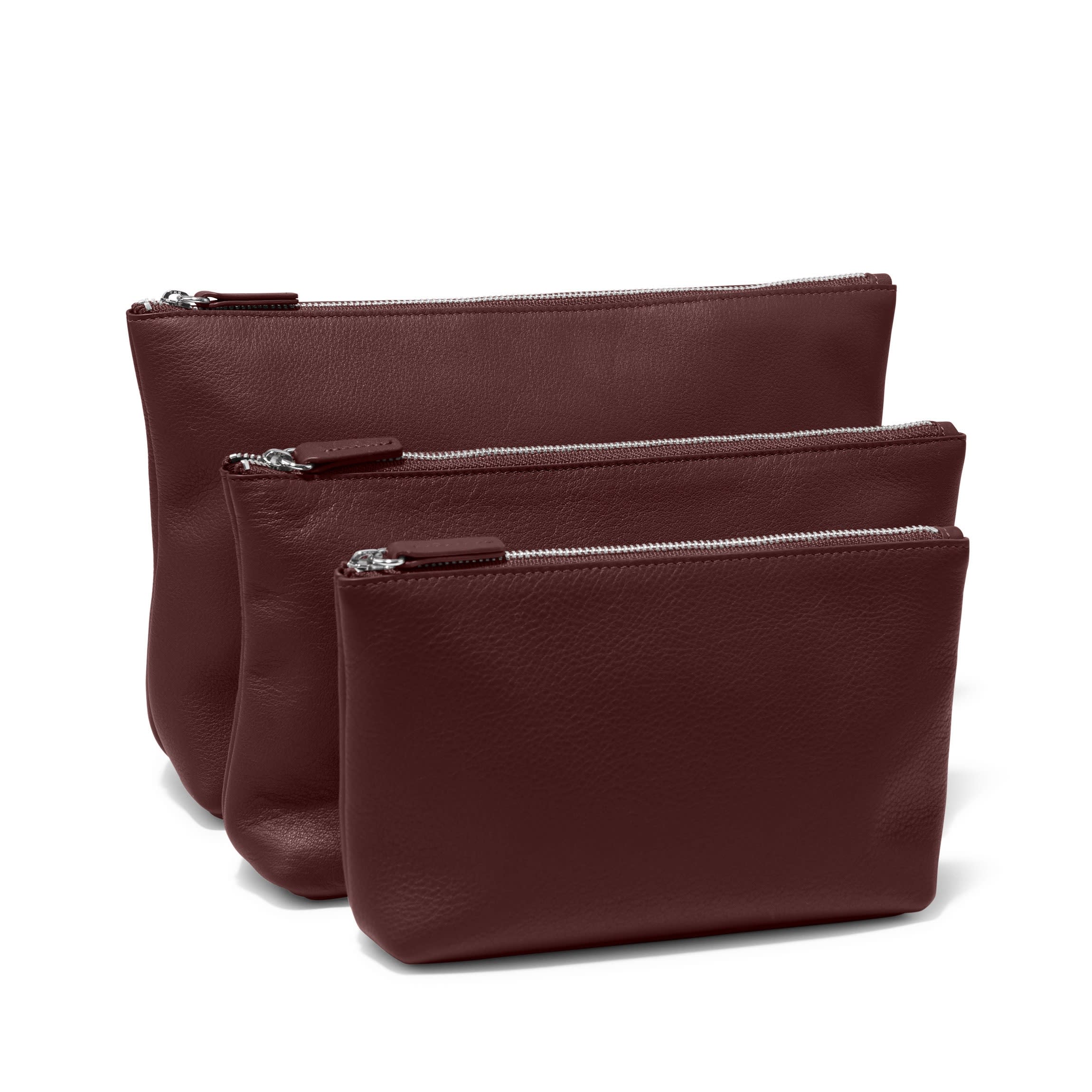 Standing Pouch Trio Bordeaux