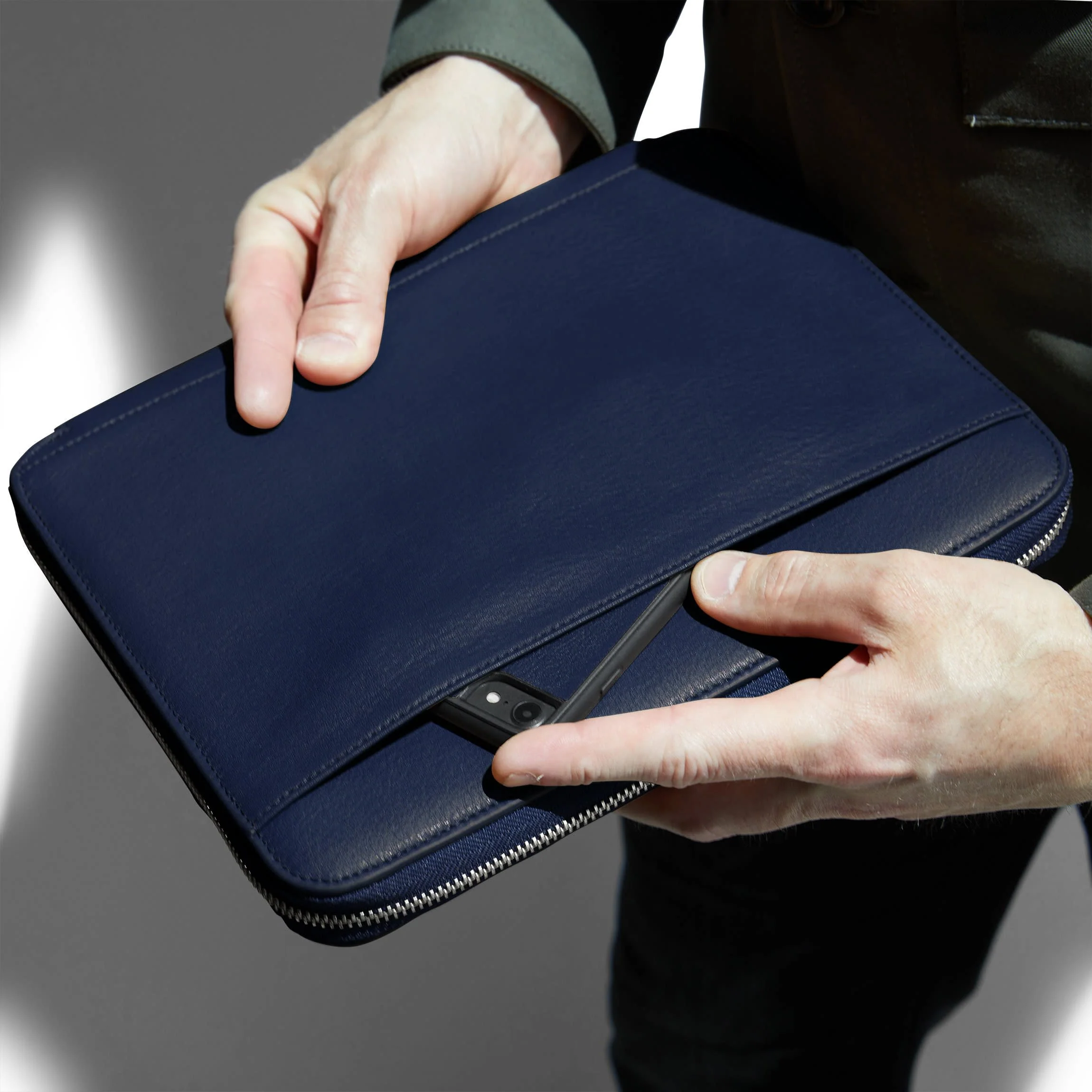 Tech Folio Navy Blue - Image 2