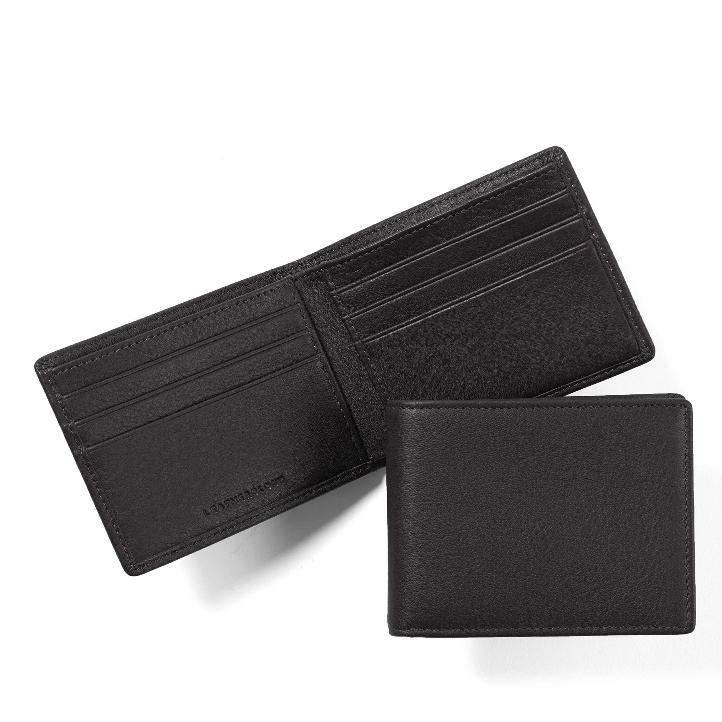 Thin Bifold Wallet Black Onyx