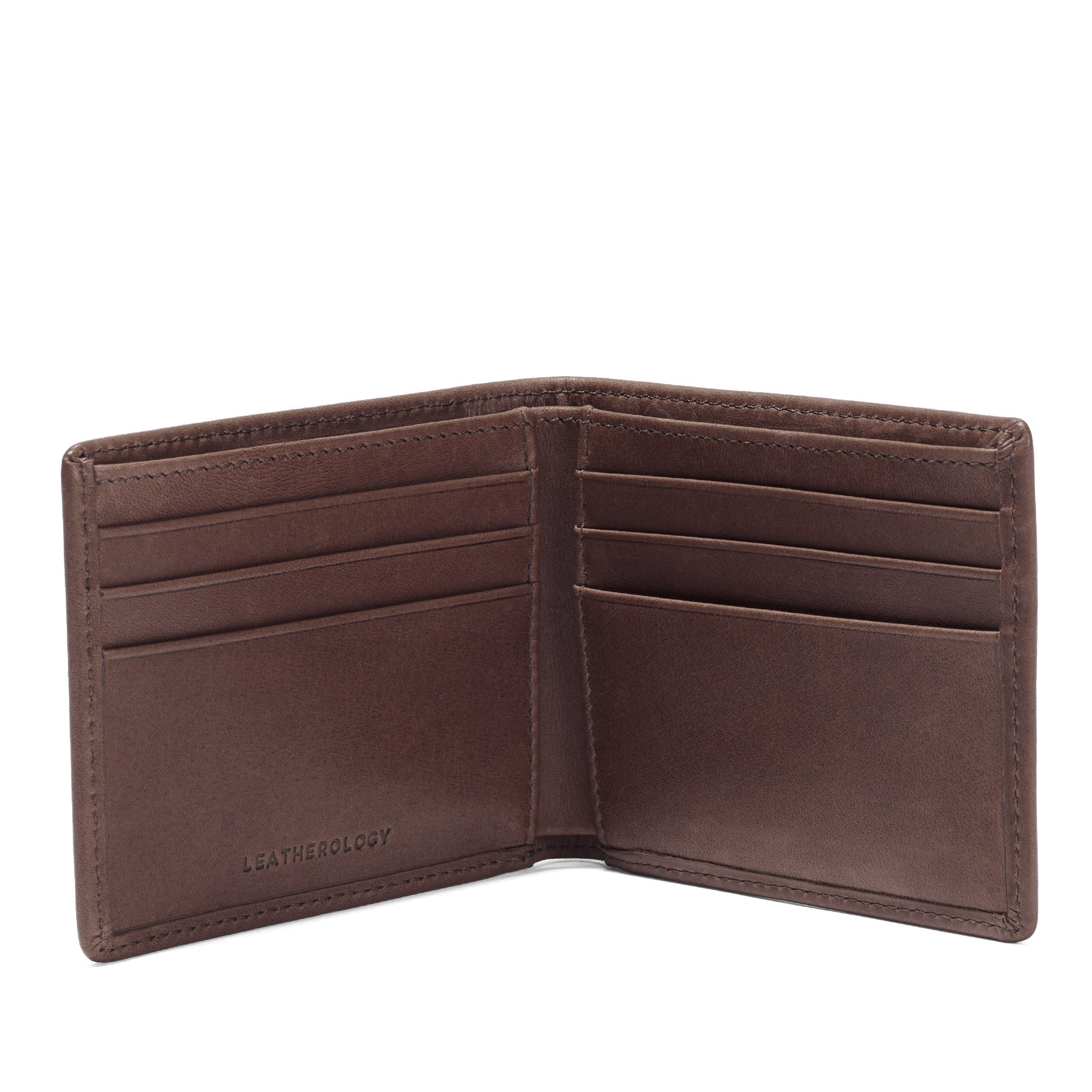 Thin Bifold Wallet Mahogany - Image 5