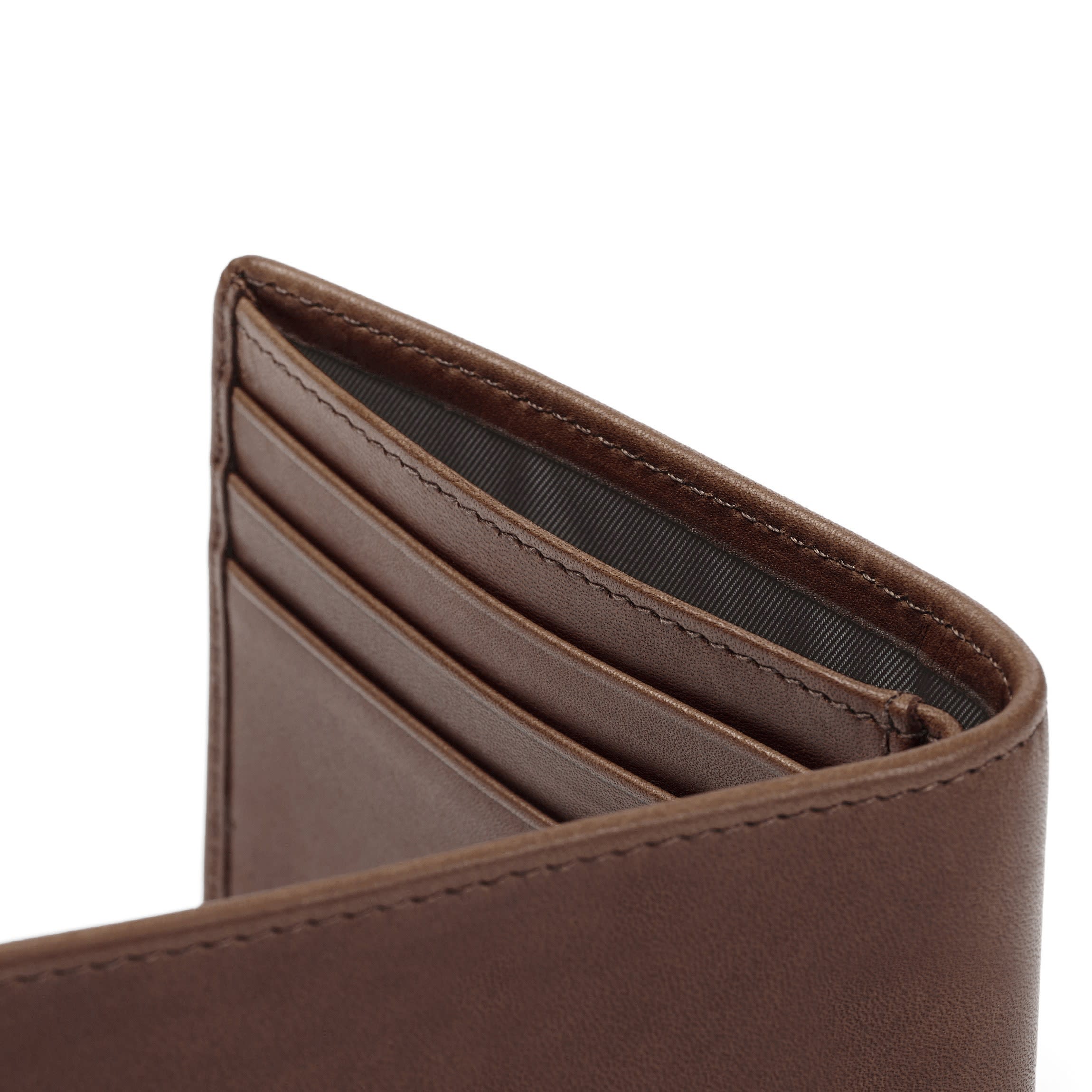 Thin Bifold Wallet Mahogany - Image 8