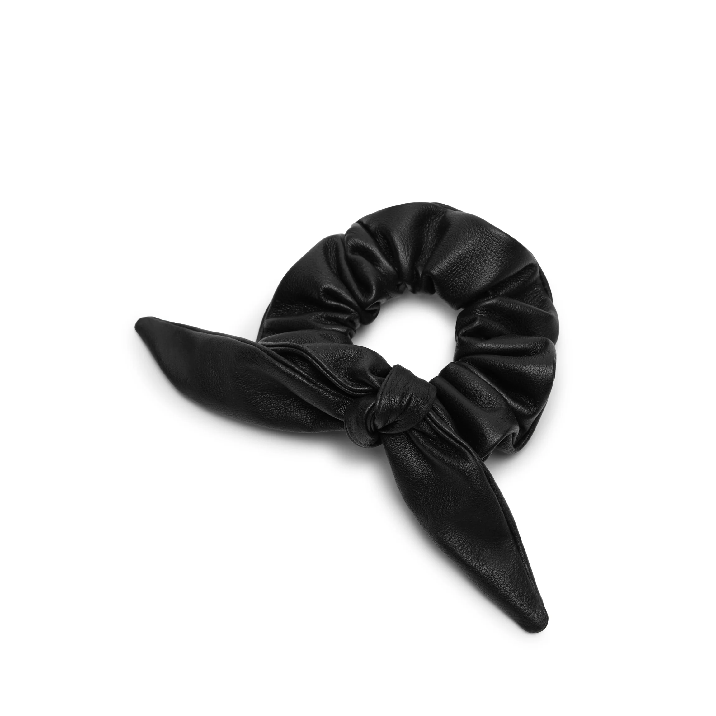 Tie Scrunchie Black Onyx