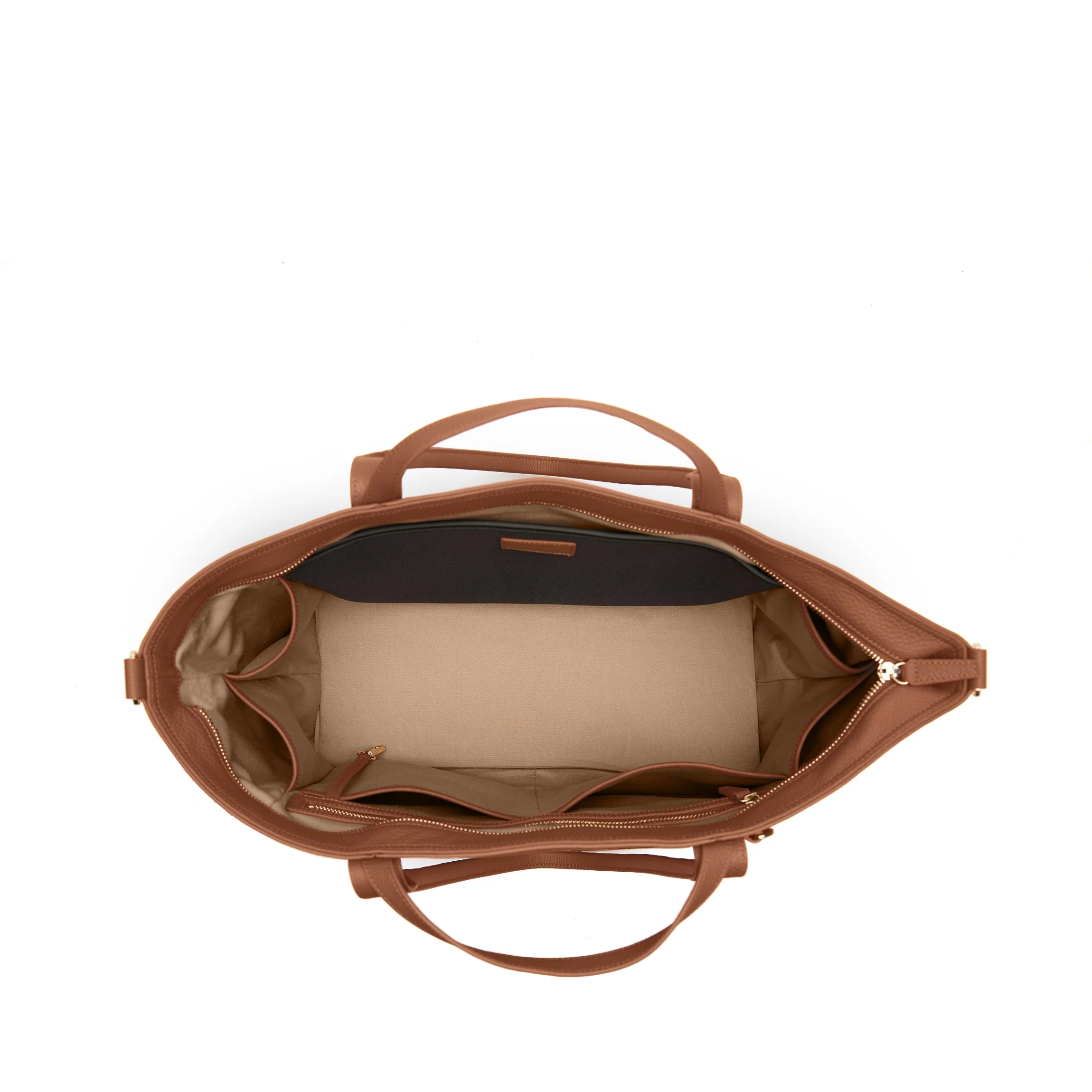 Transit Small Travel Tote Saddle Brown - Image 5
