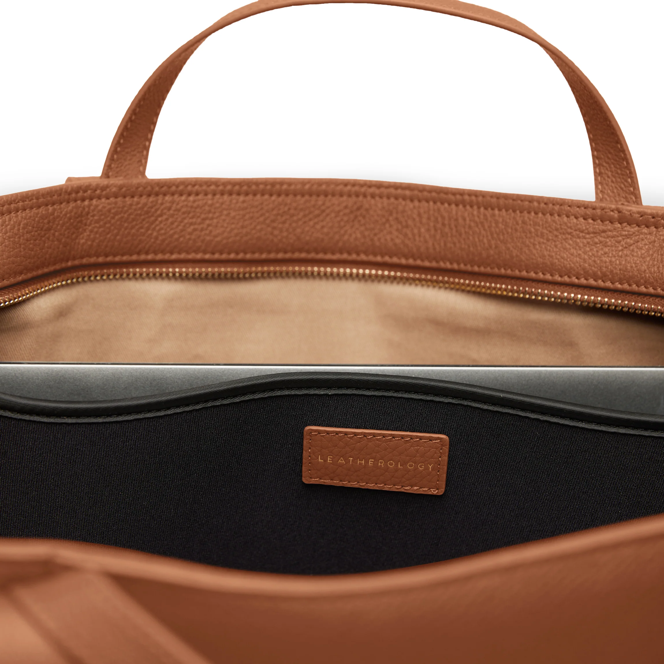 Transit Small Travel Tote Saddle Brown - Image 6