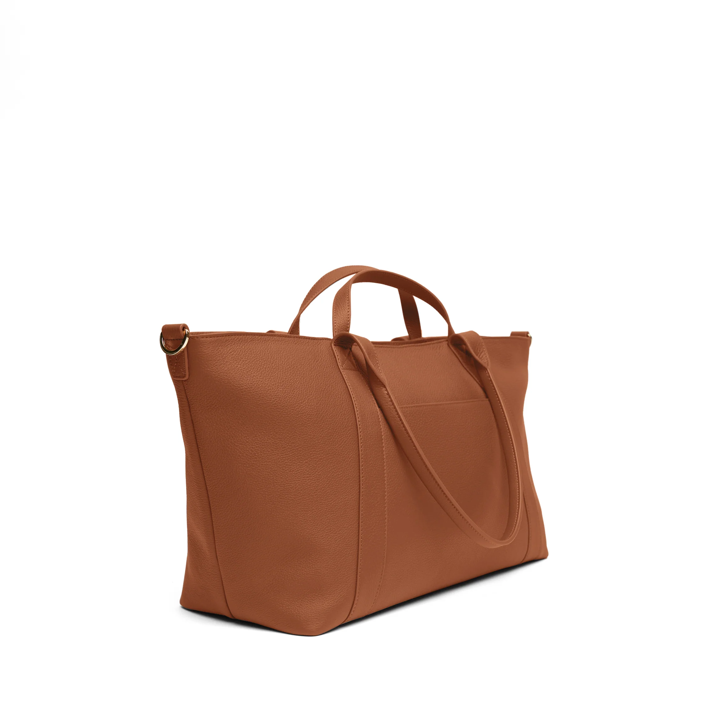 Transit Small Travel Tote Saddle Brown - Image 7