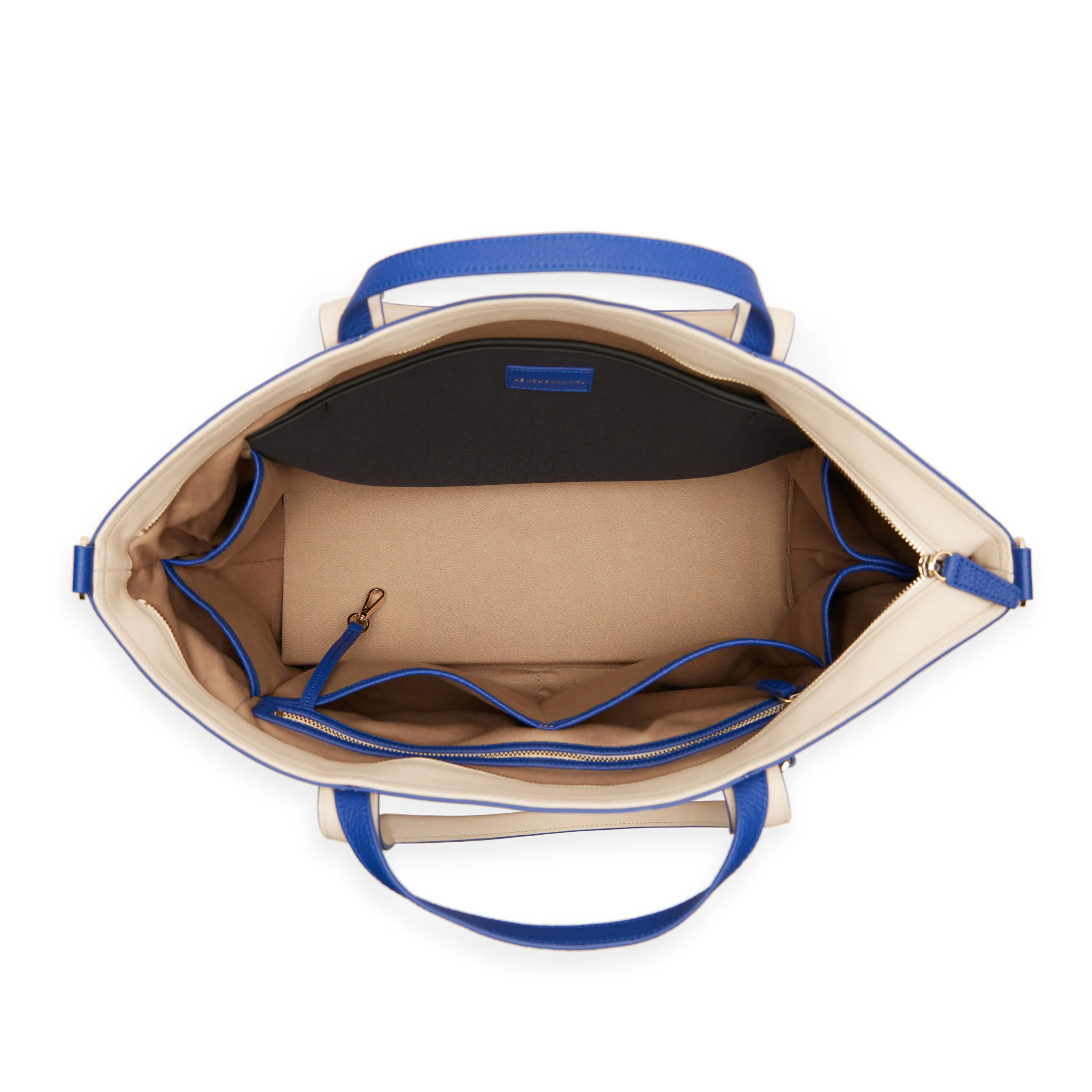 Transit Small Travel Tote Sand/Regatta Blue - Image 5
