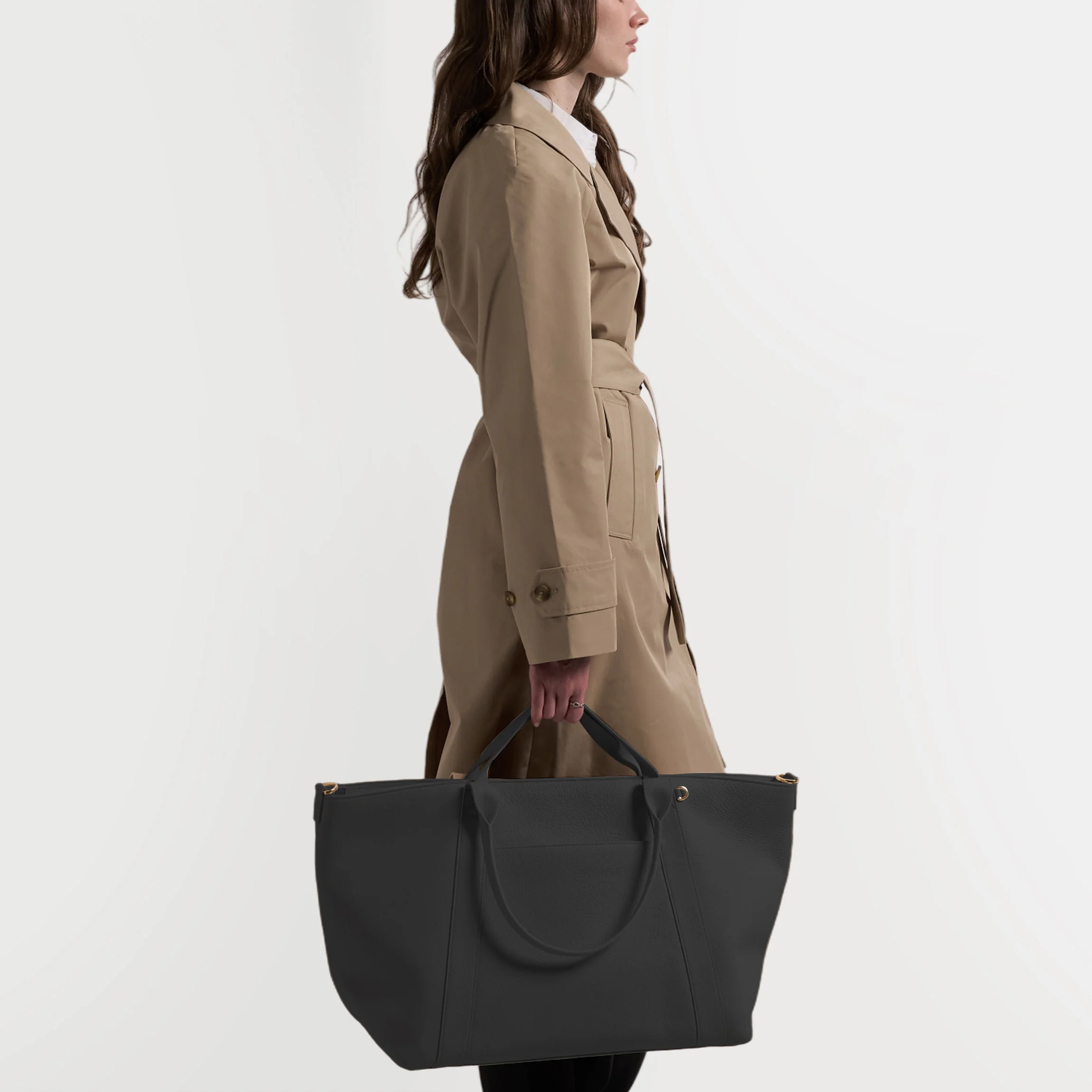 Transit Travel Tote Black Pebble - Image 3