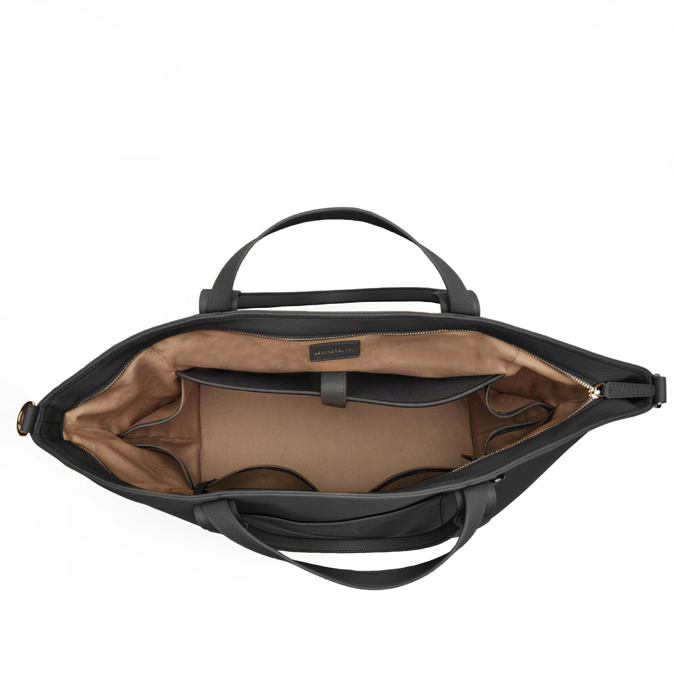 Transit Travel Tote Black Pebble - Image 5