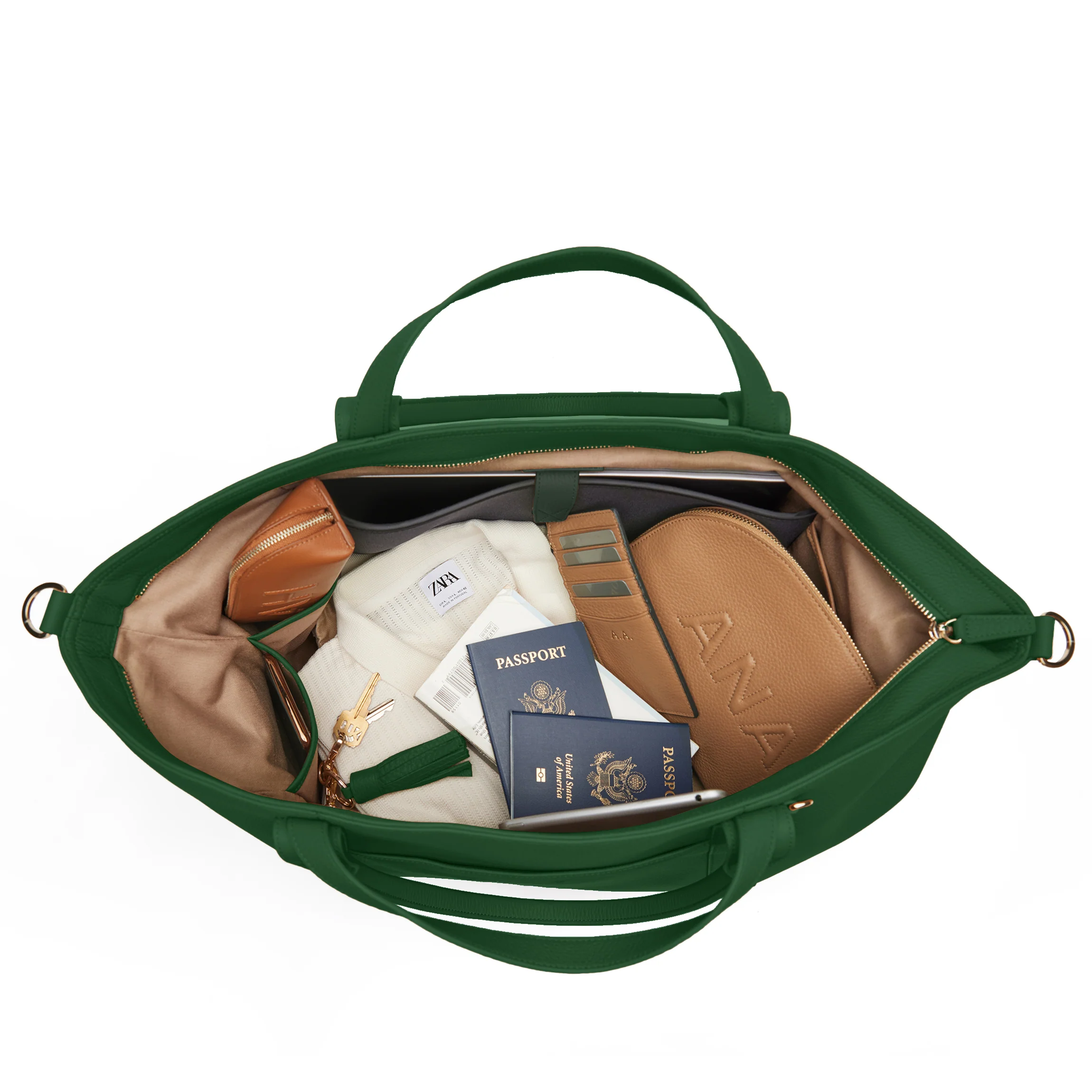 Transit Travel Tote Fairway Green - Image 4