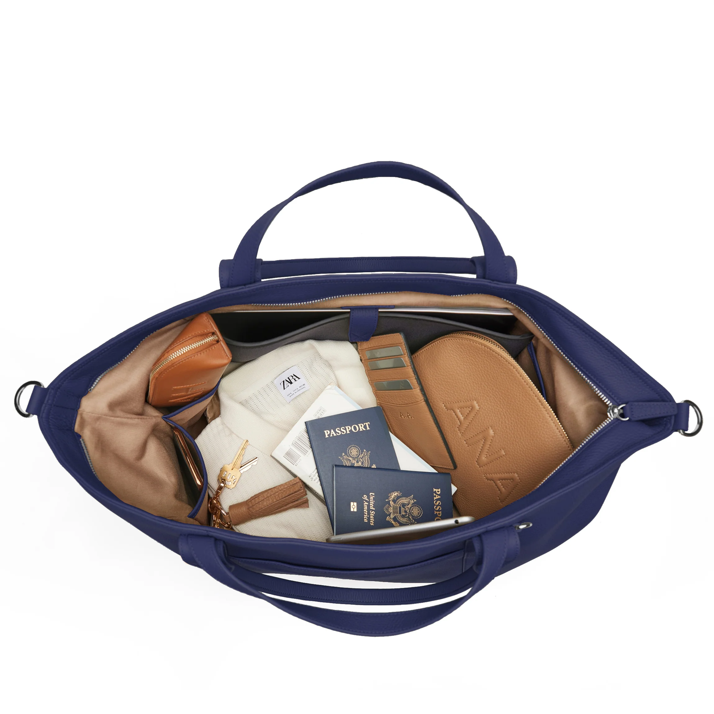 Transit Travel Tote Regatta Blue - Image 4
