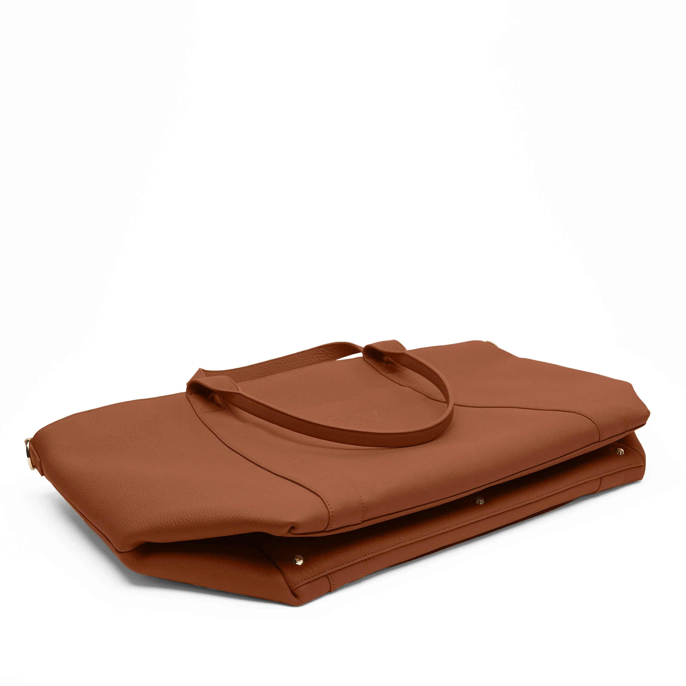 Transit Travel Tote Saddle Brown - Image 8