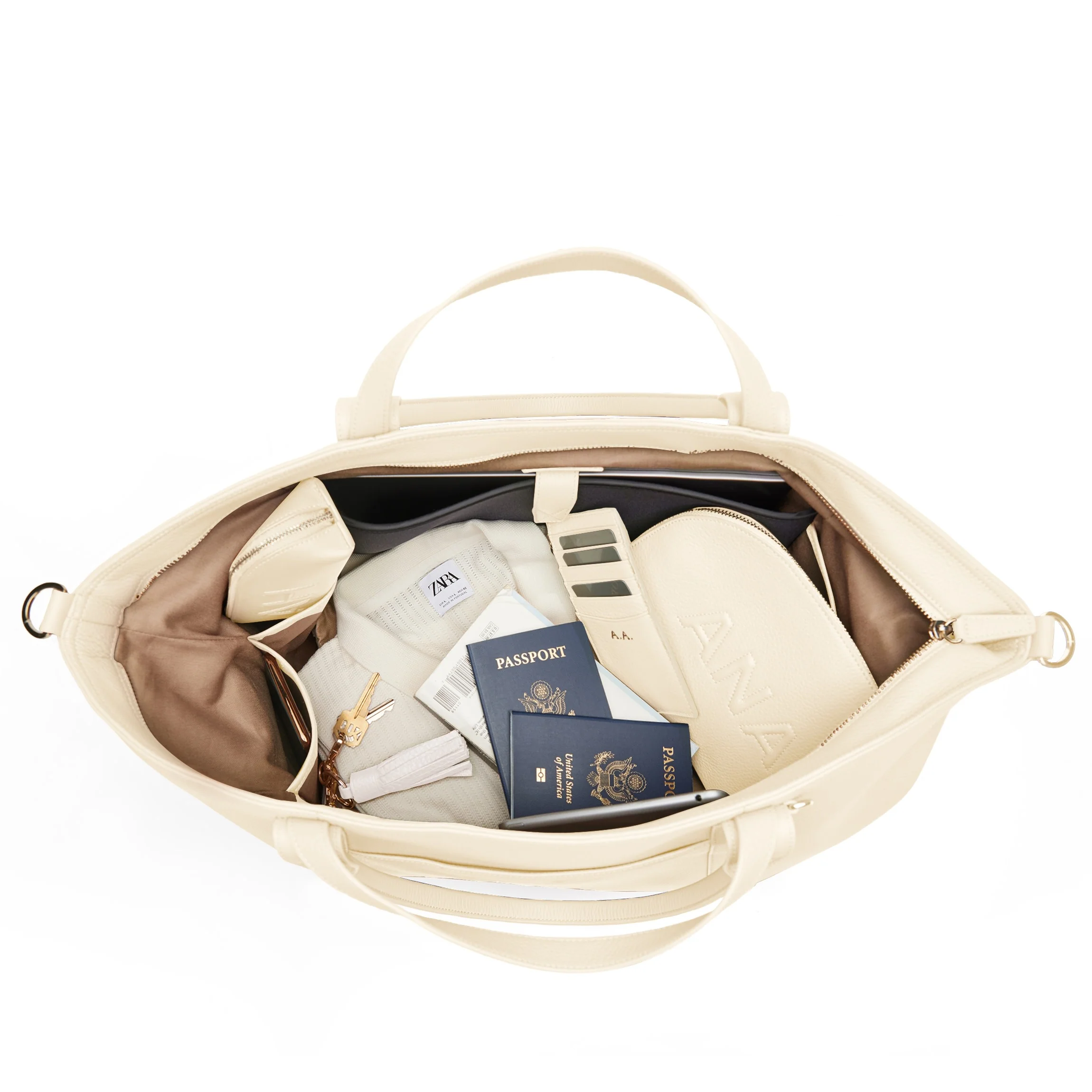 Transit Travel Tote Sand - Image 4