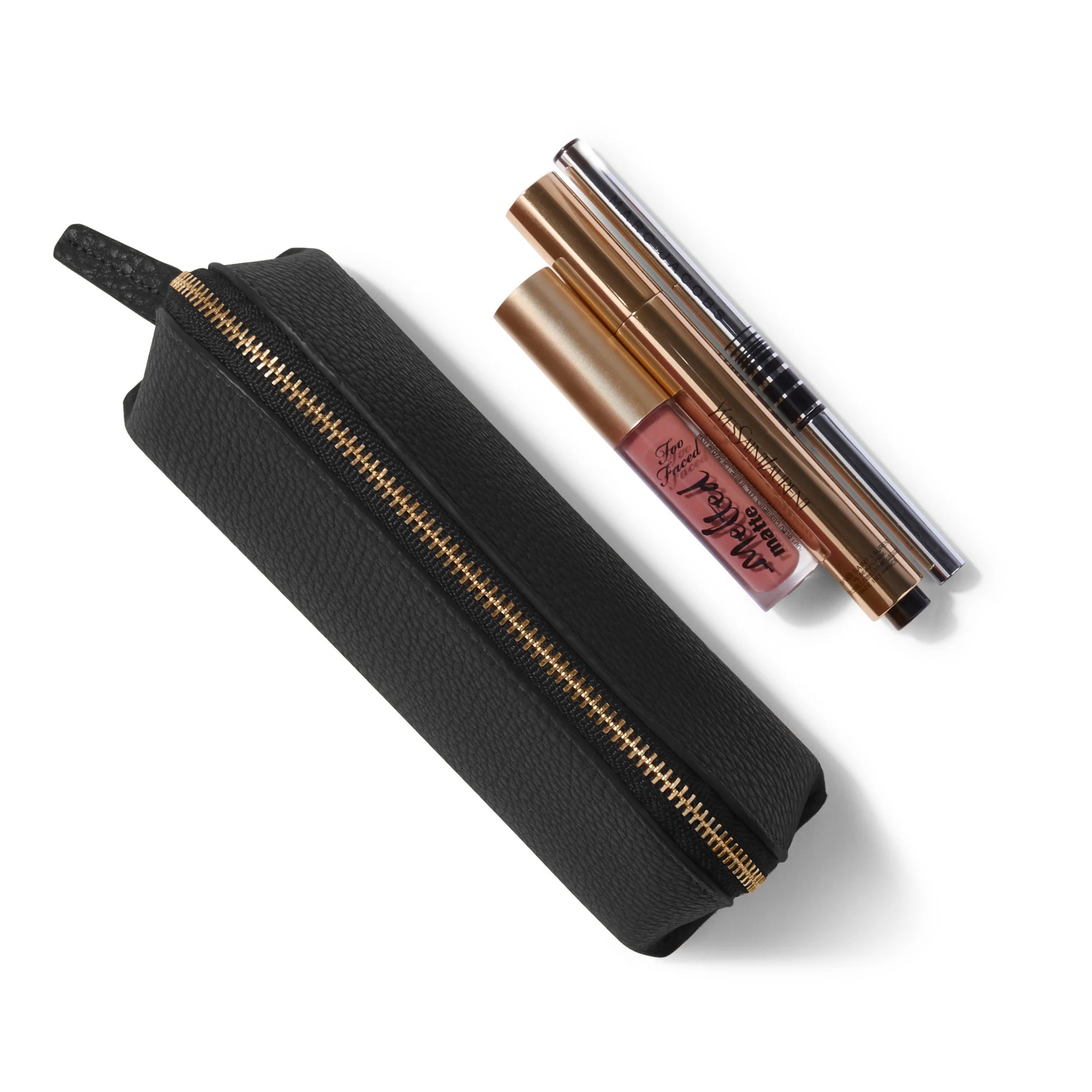 Travel Makeup Pouch Black Pebble - Image 6