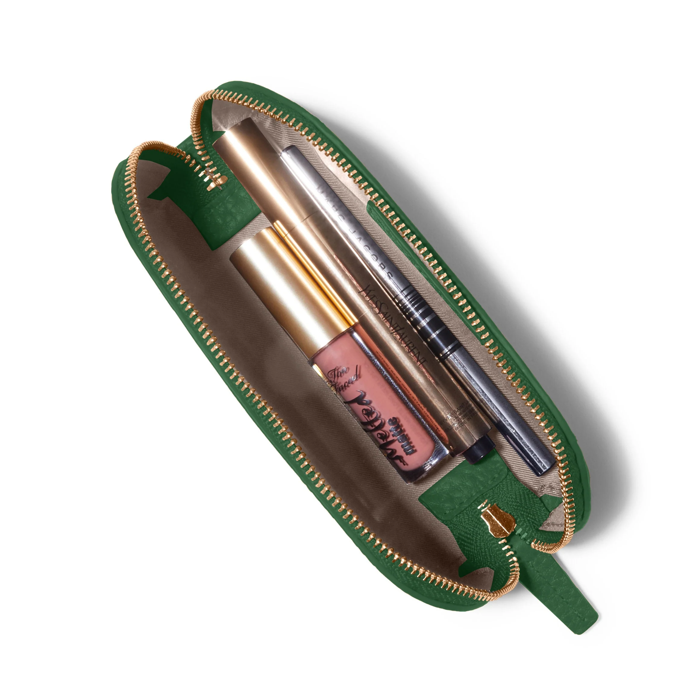 Travel Makeup Pouch Fairway Green - Image 6