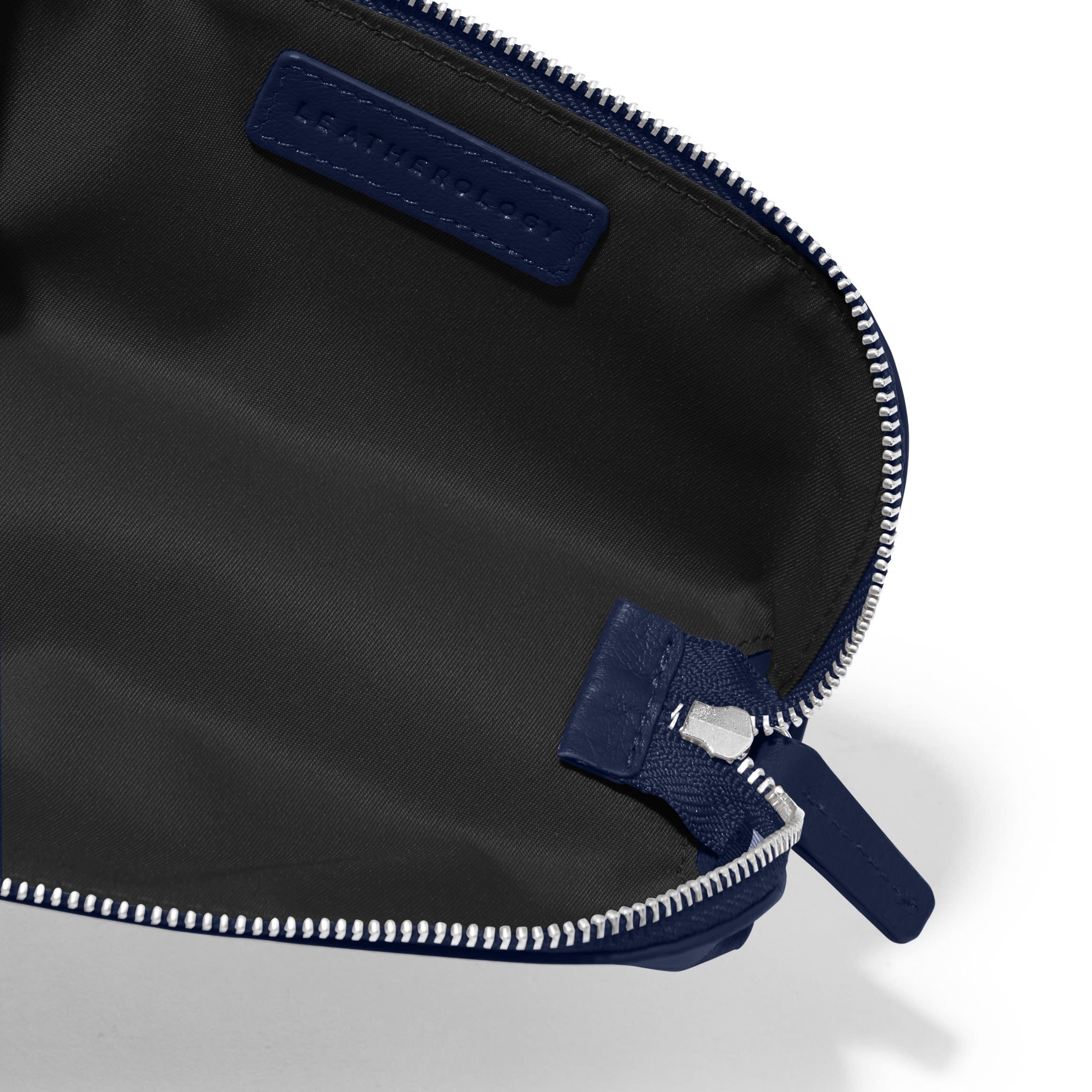 Travel Makeup Pouch Navy Blue - Image 5