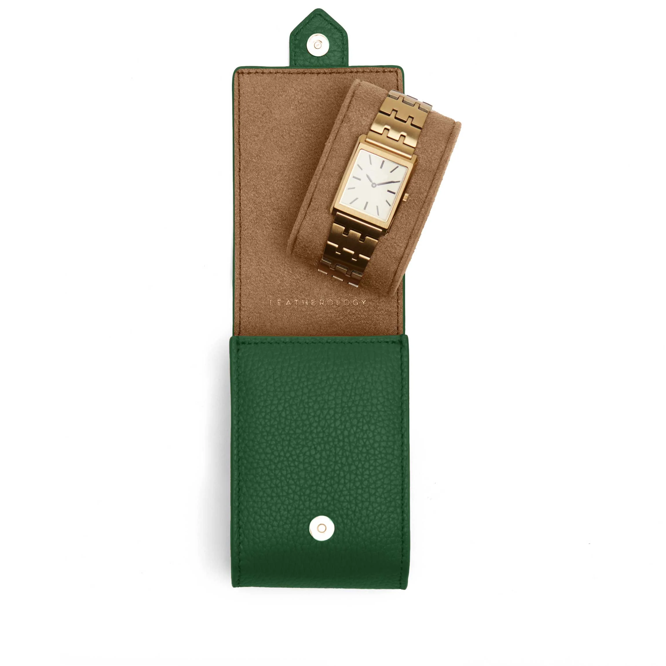 Travel Single Watch Pouch Fairway Green - Image 2