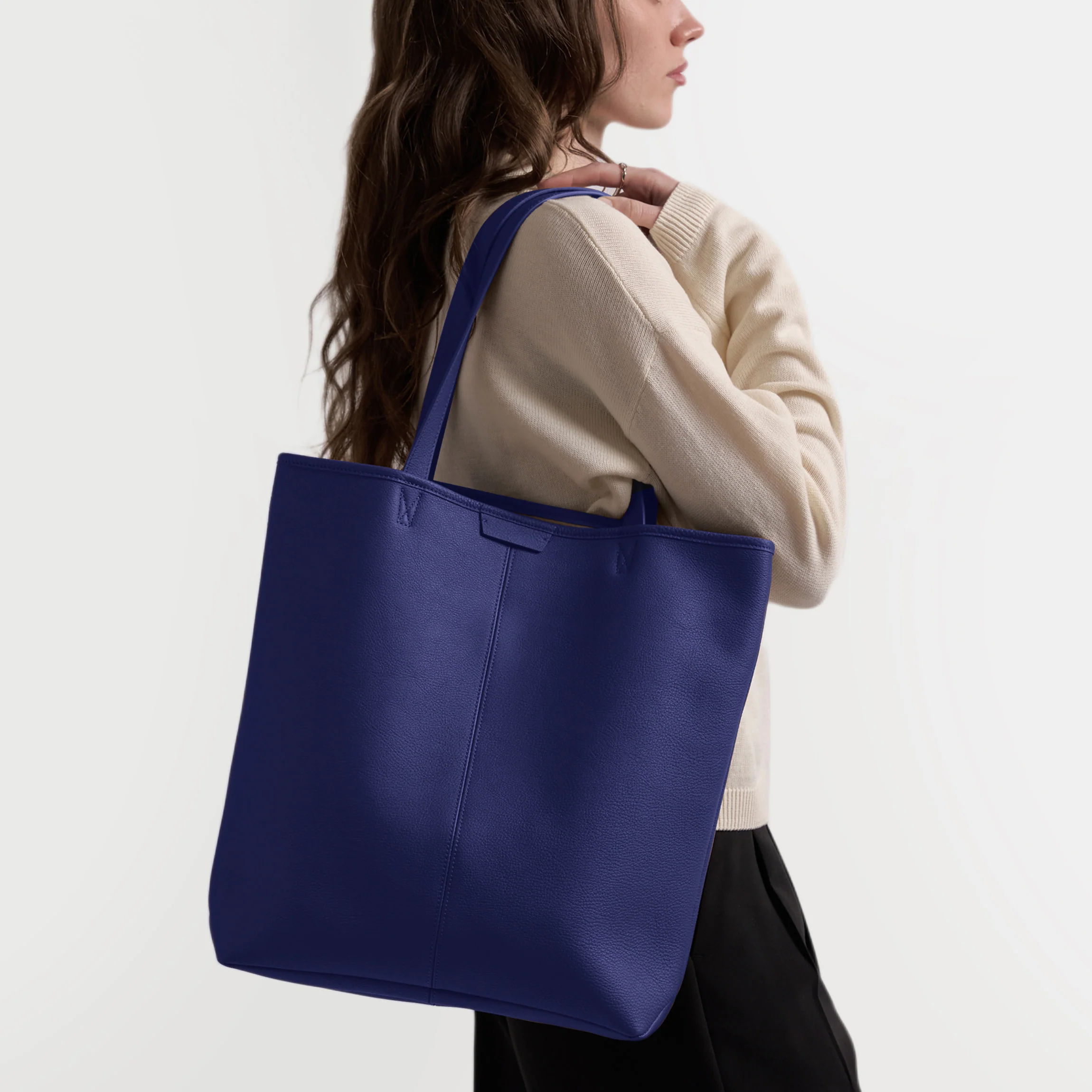 Uptown Vertical Tote Regatta Blue - Image 2