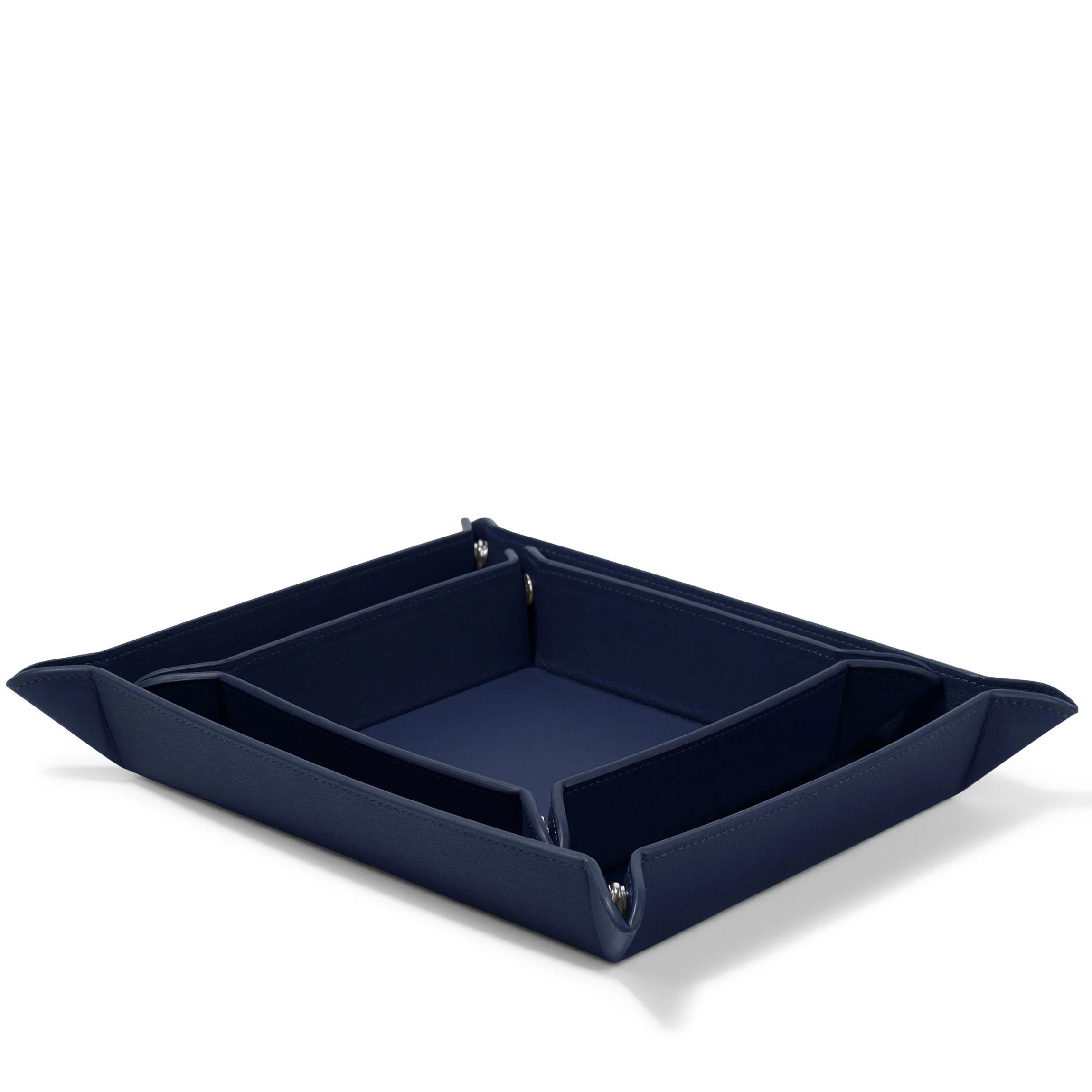 Valet Tray Set Navy Blue