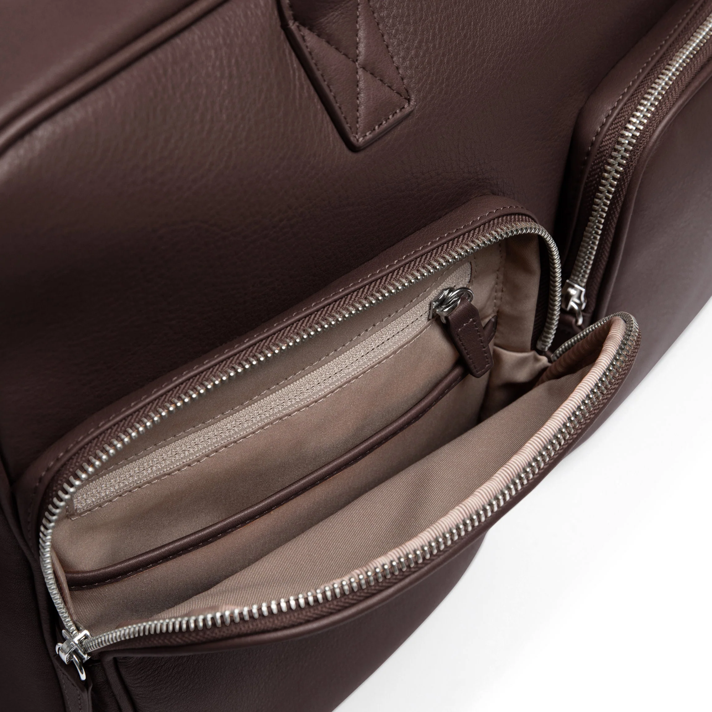 Warren Large Brief Bag Brown - Image 5