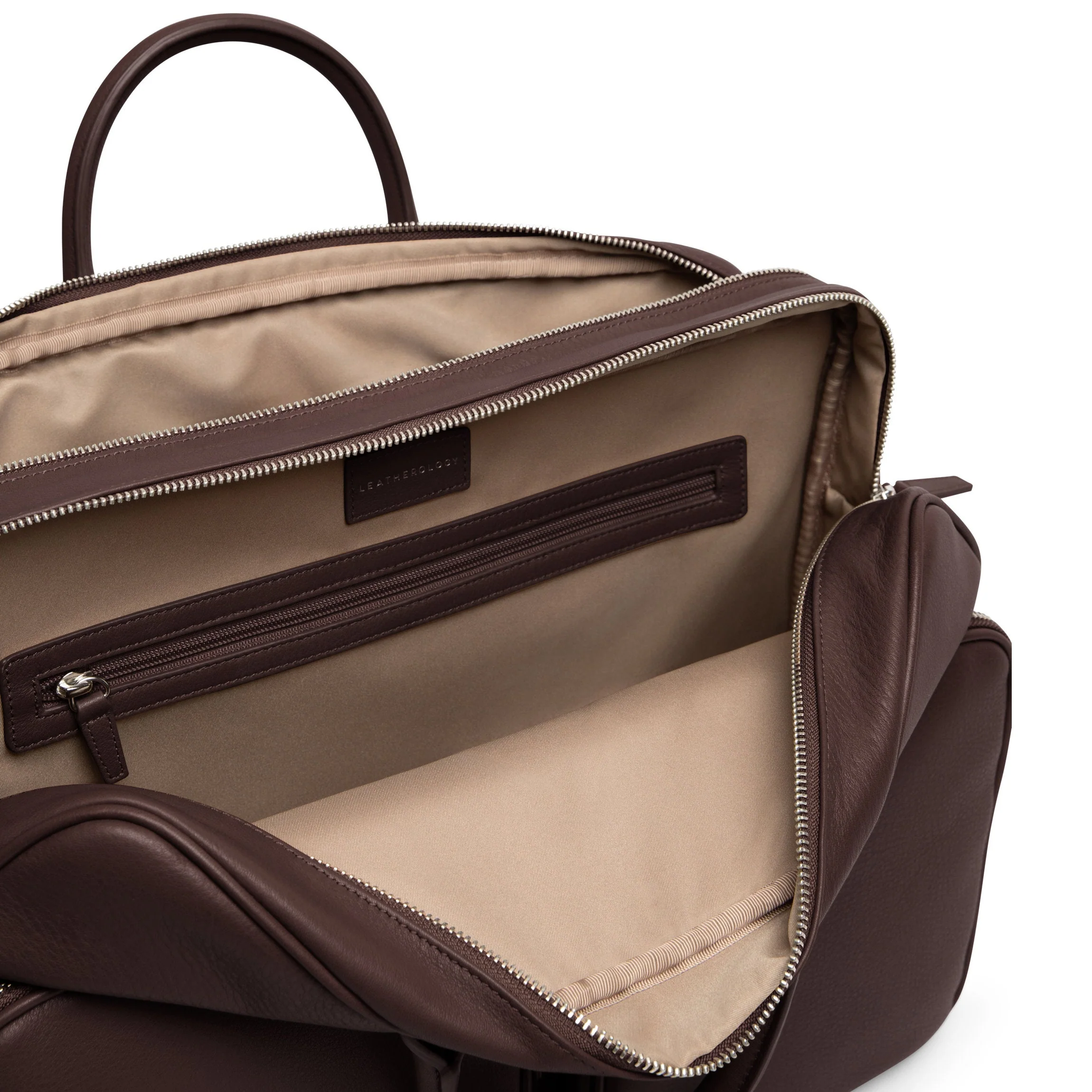Warren Large Brief Bag Brown - Image 6
