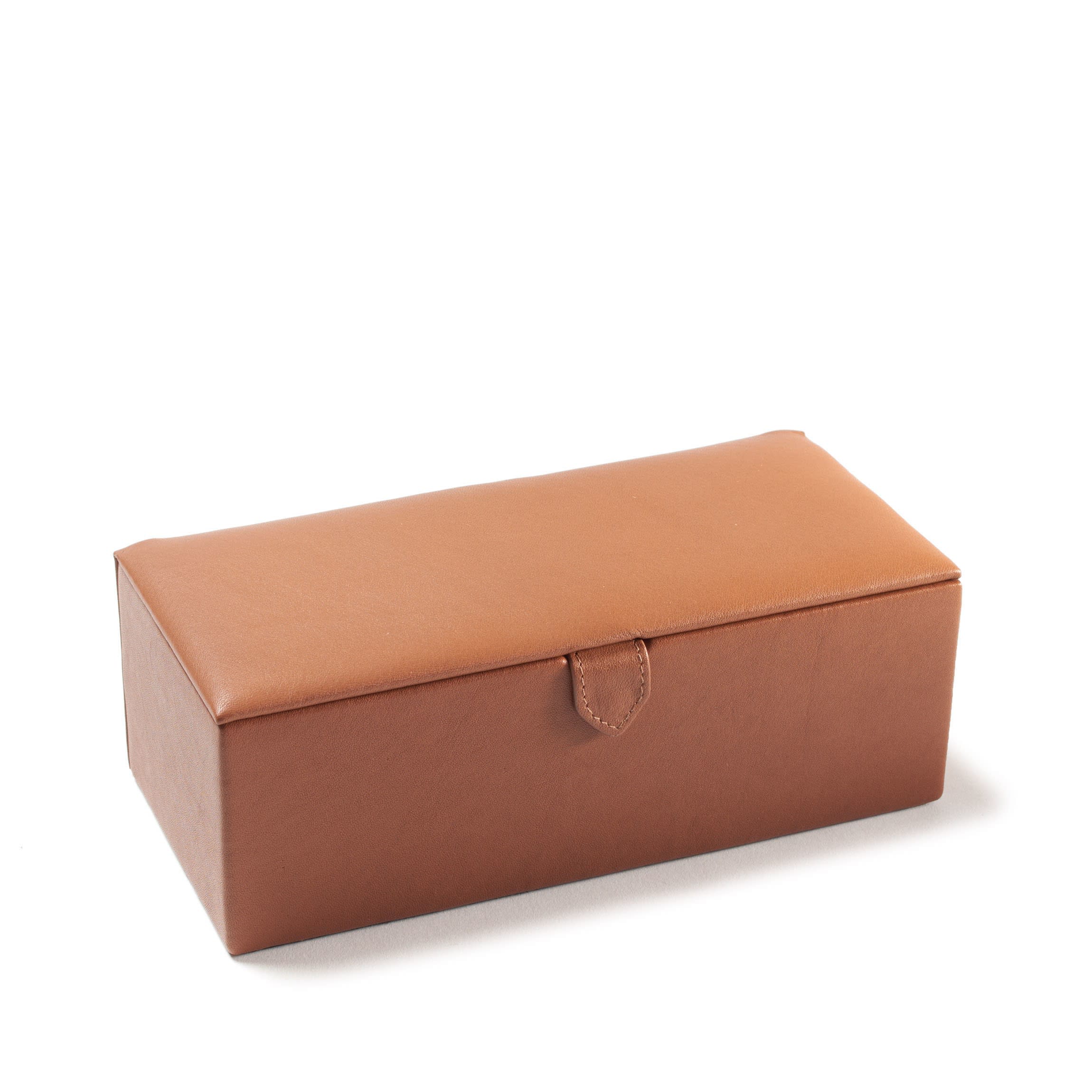 Watch & Bracelet Box Cognac