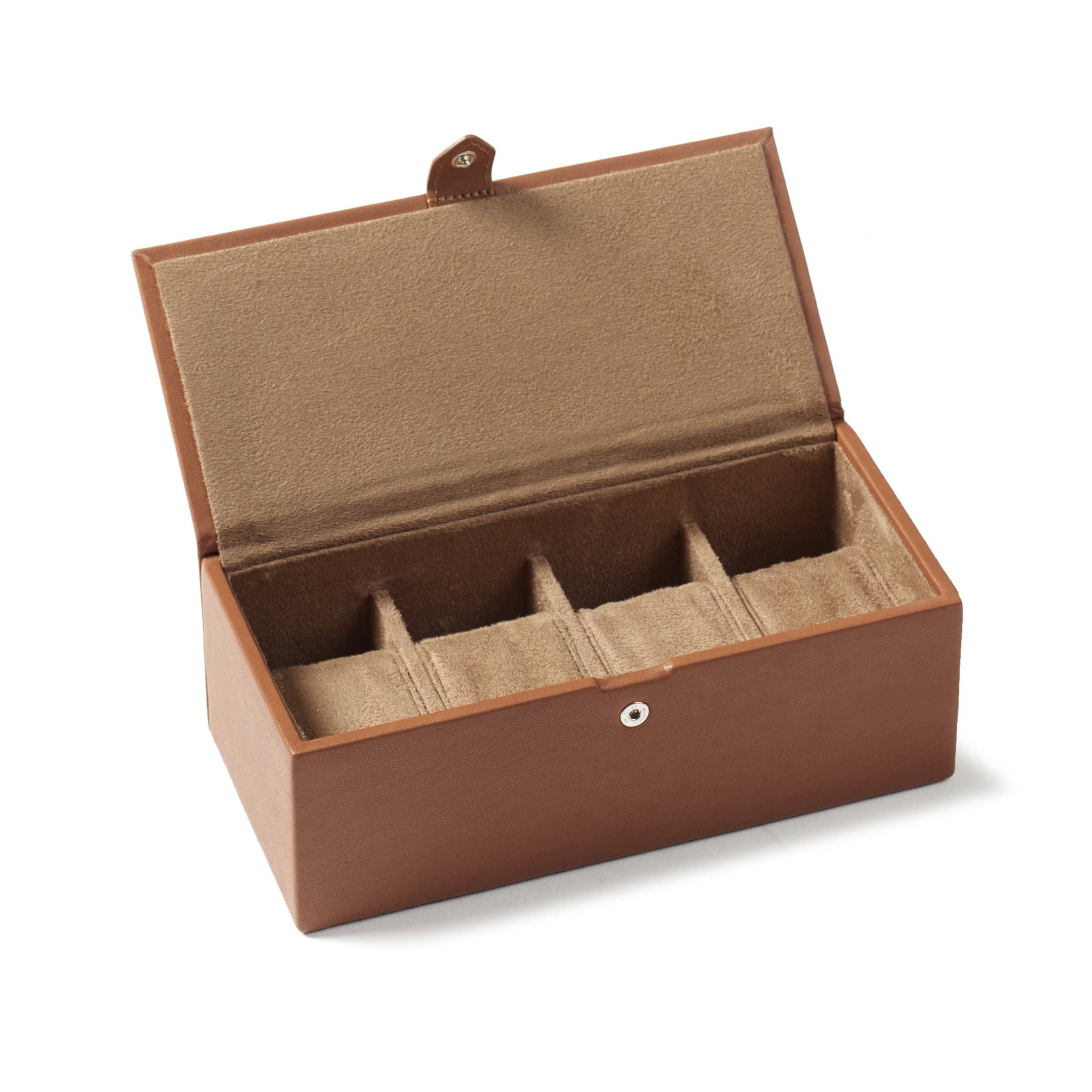 Watch & Bracelet Box Cognac - Image 3