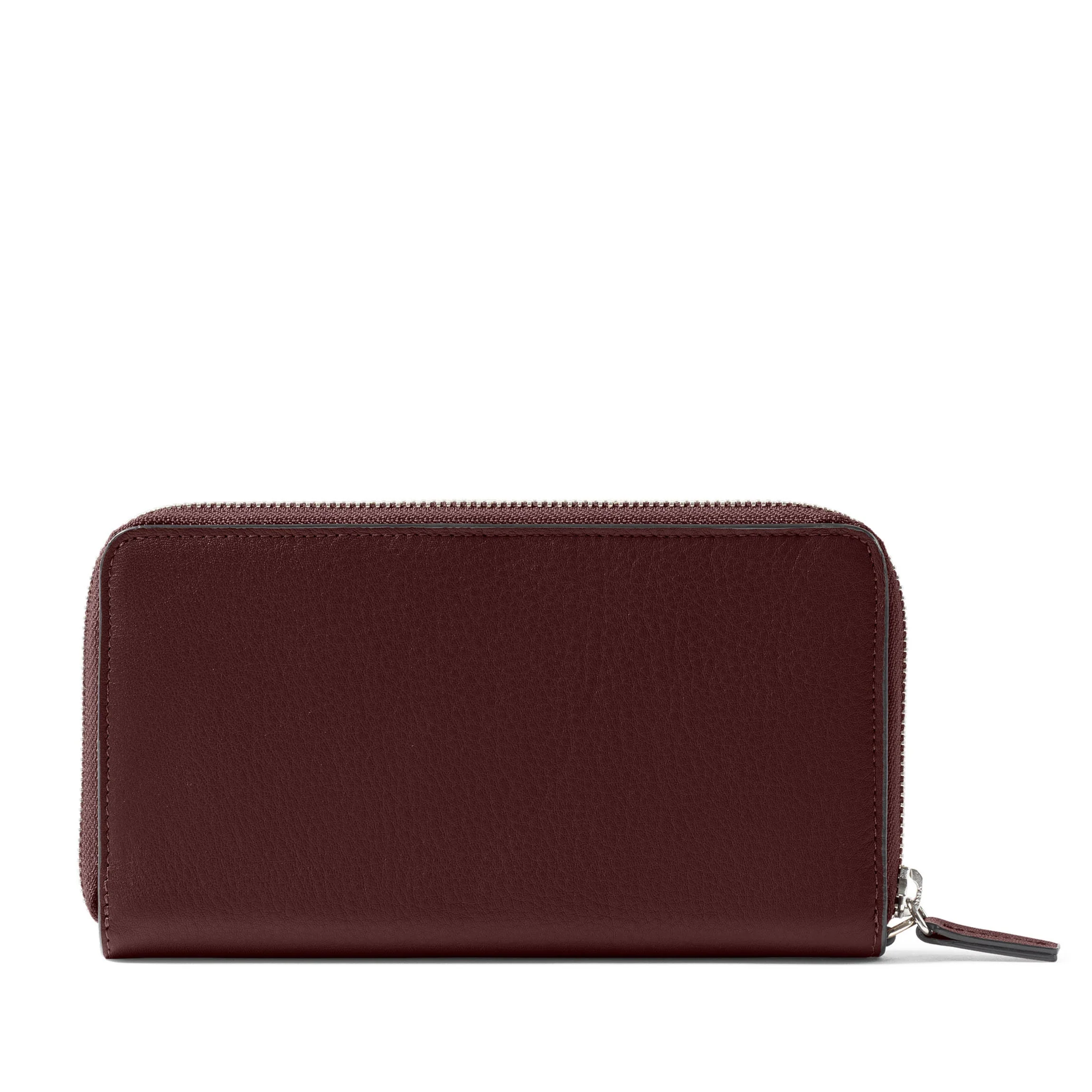 Windsor Checkbook Wallet Bordeaux - Image 5