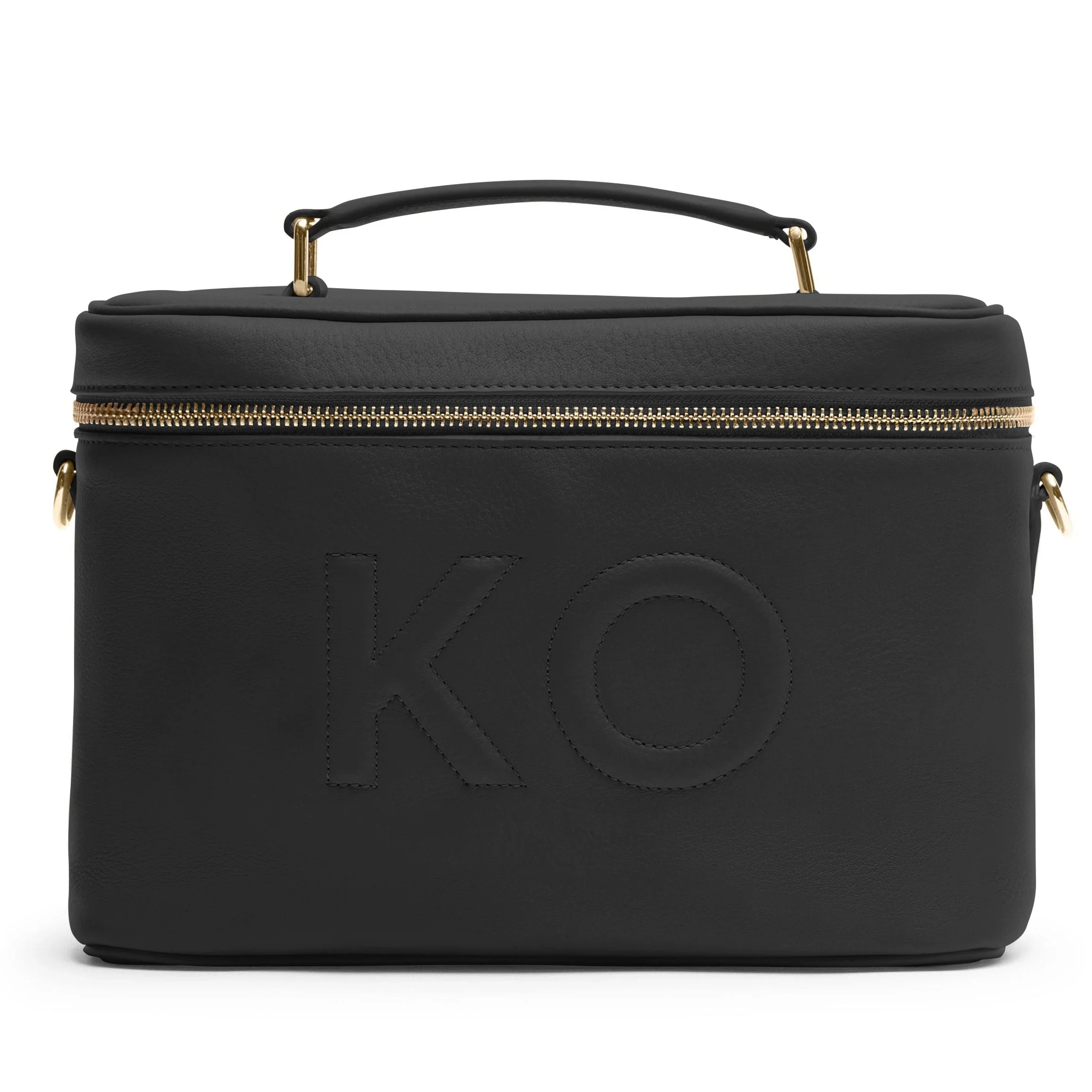 XL Train Case Black Pebble