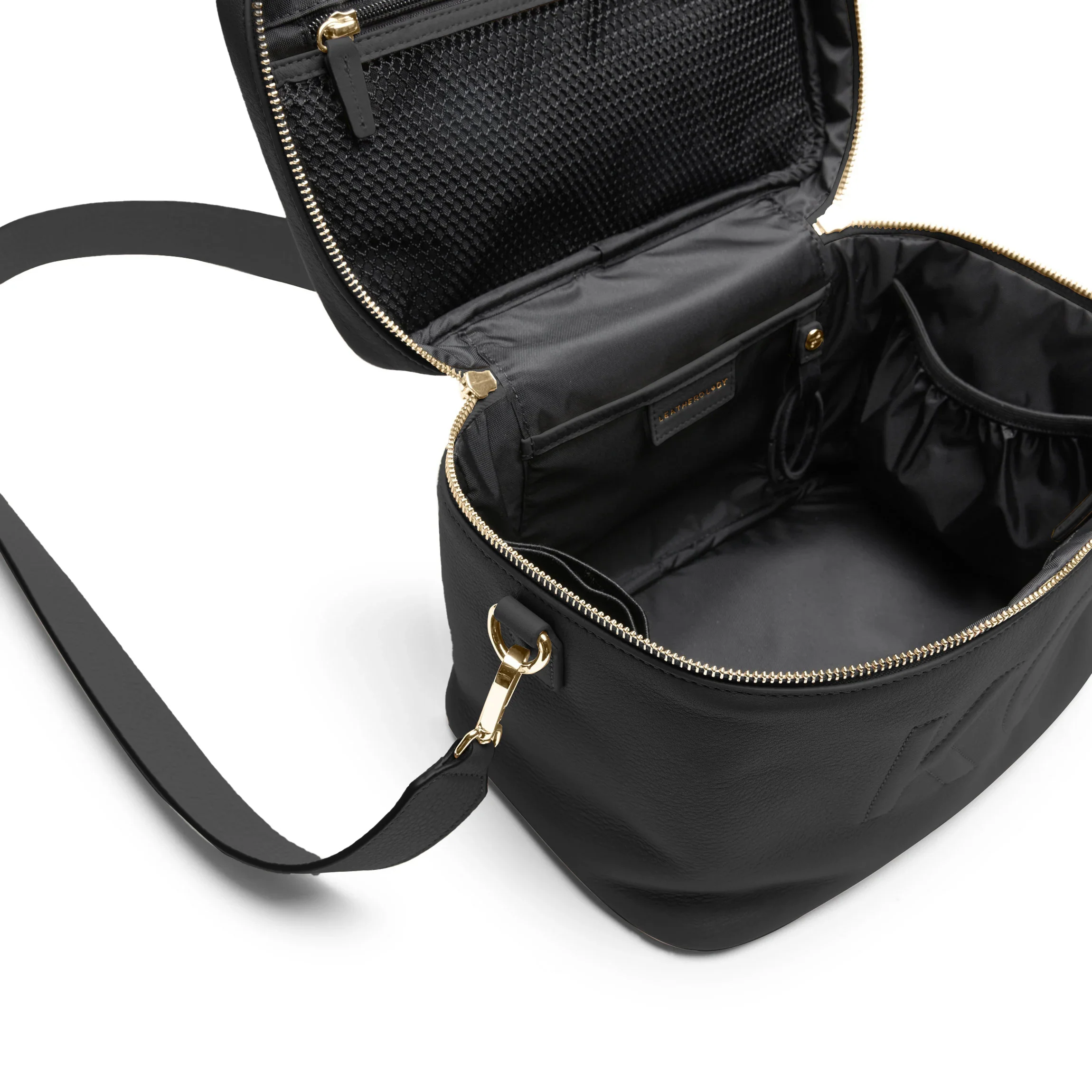 XL Train Case Black Pebble - Image 3