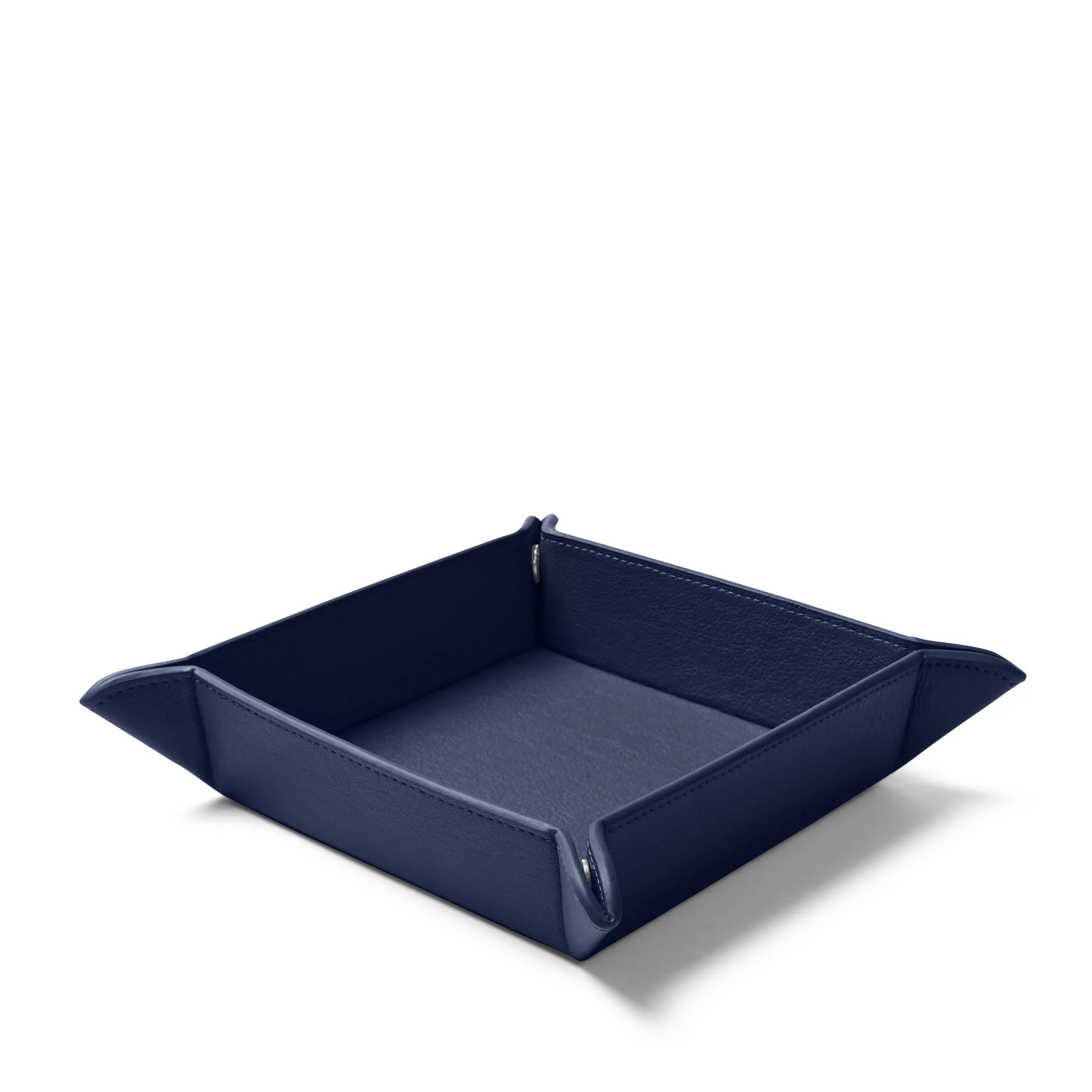Yours, Truly Square Valet Tray Gift Set Leather - Image 7