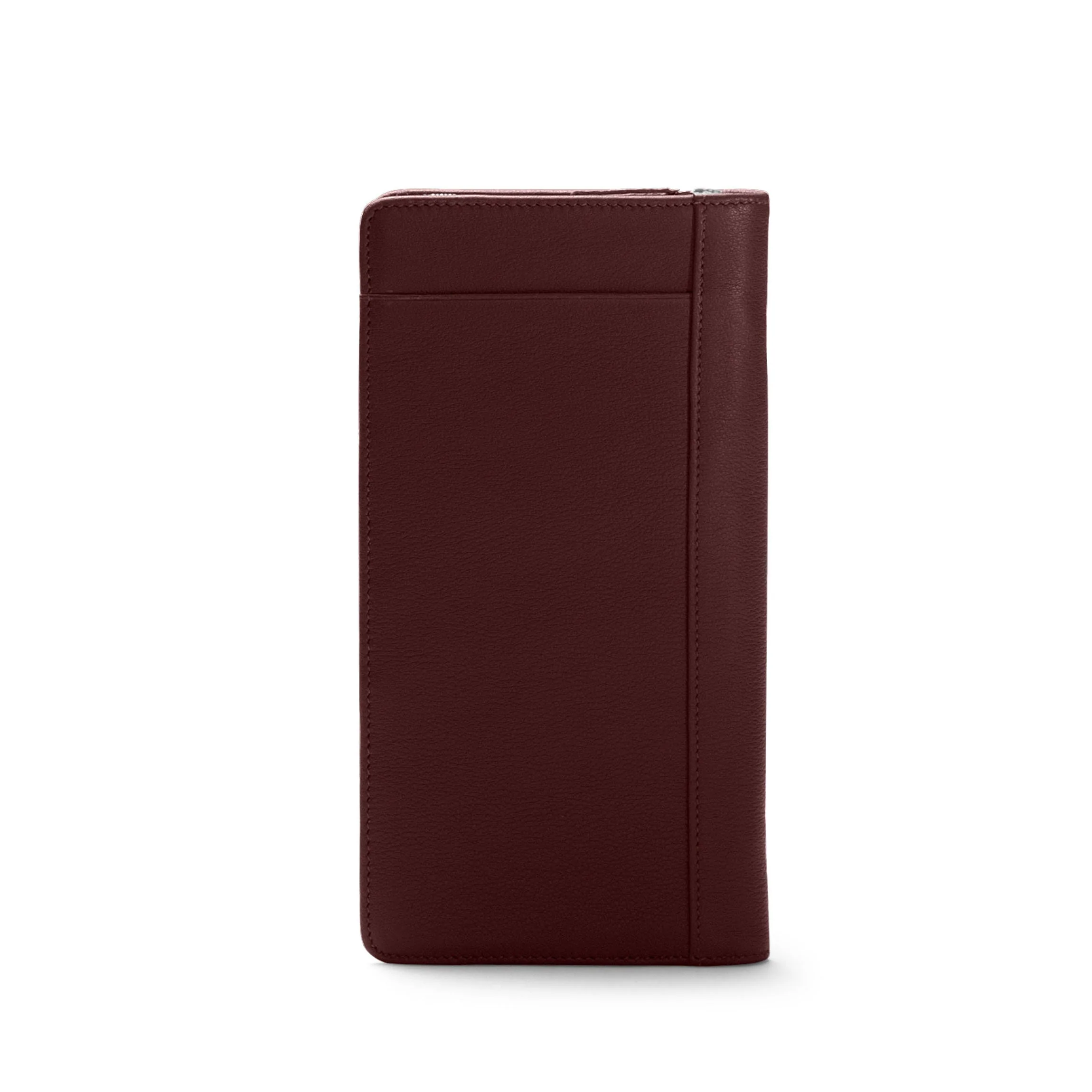 Zip Around Travel Wallet Bordeaux - Image 4
