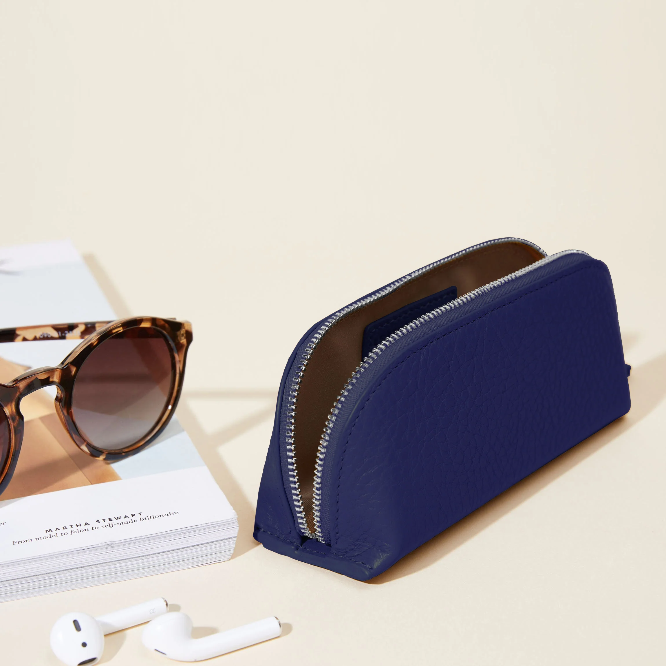 Zip Sunglass Case Regatta Blue - Image 2
